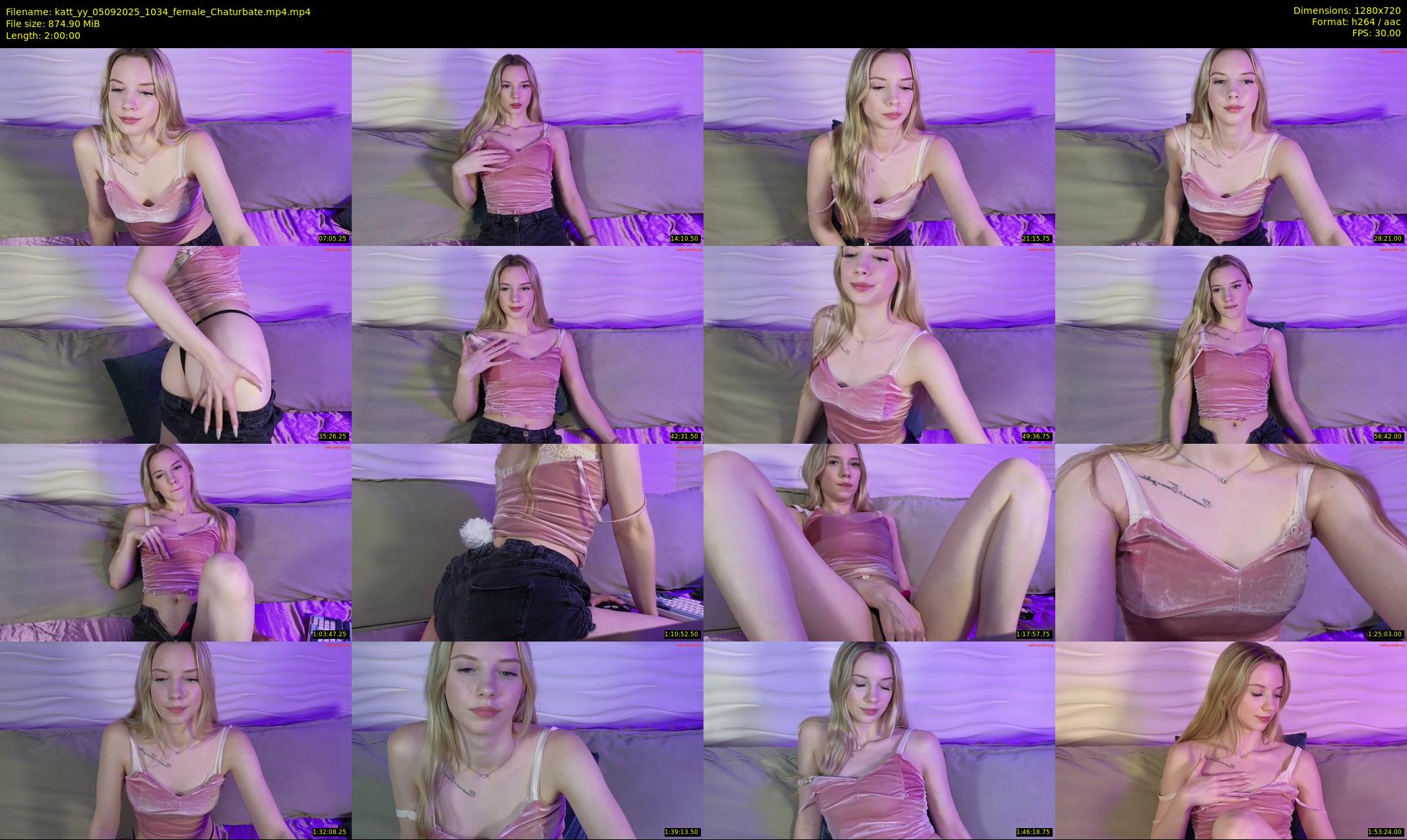 katt_yy — 120 minute Chaturbate female cam show recording, 720p, Sep 5, 2025
