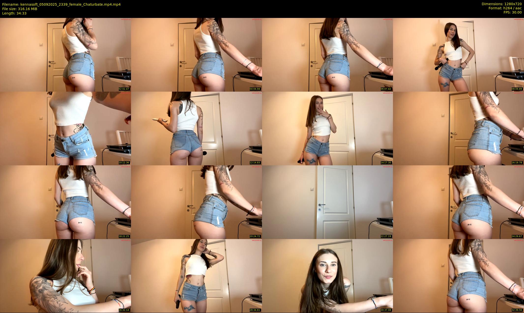 kennasoft — 35 minute Chaturbate female cam show recording, 720p, Sep 5, 2025
