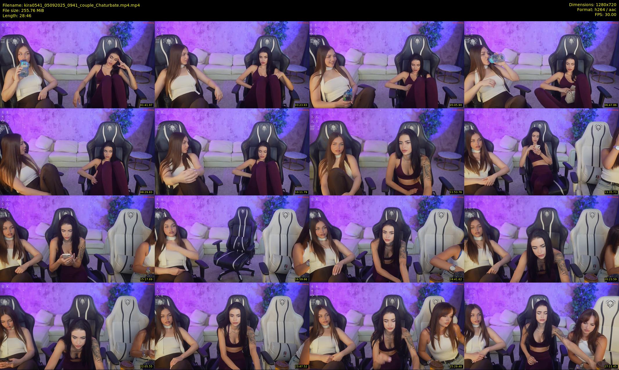 kira0541 — 29 minute Chaturbate couple cam show recording, 720p, Sep 5, 2025