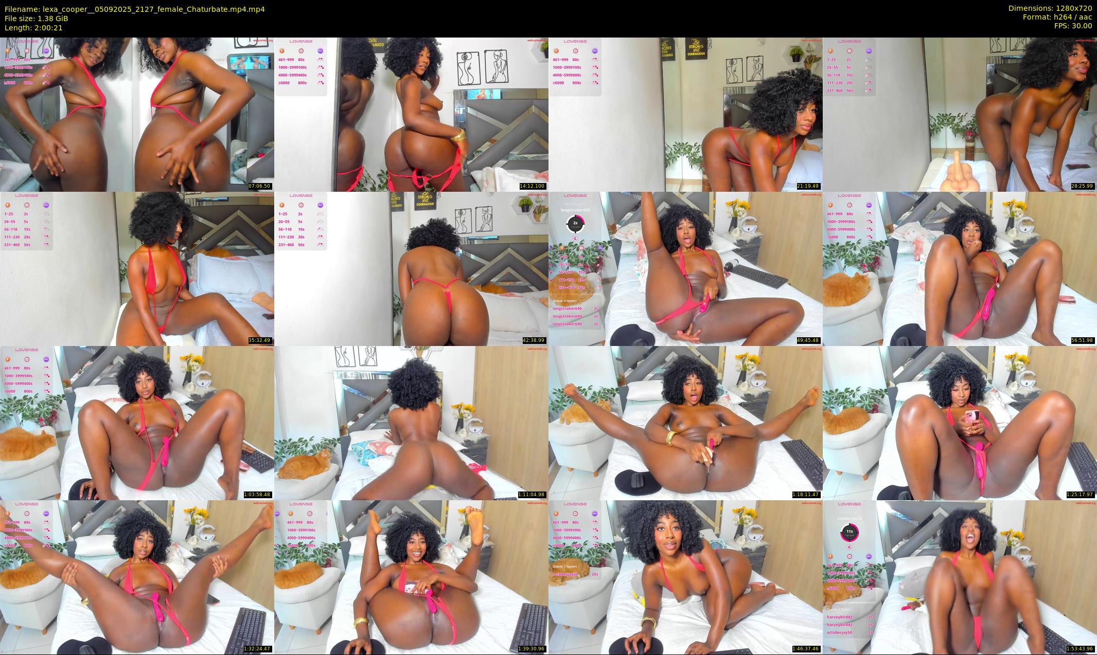 lexa_cooper_ — 121 minute Chaturbate female cam show recording, 720p, Sep 5, 2025