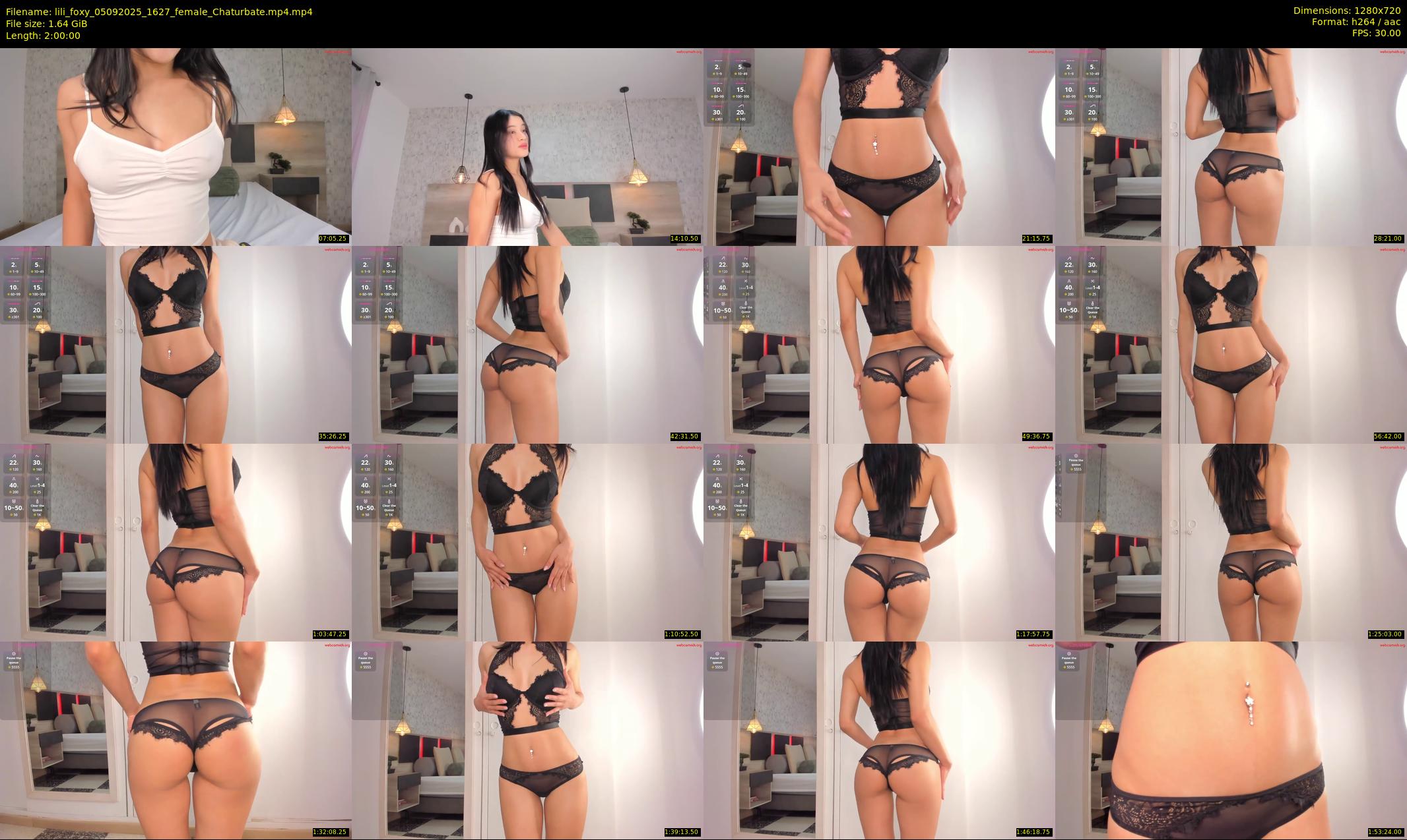 lili_foxy — 120 minute Chaturbate female cam show recording, 720p, Sep 5, 2025