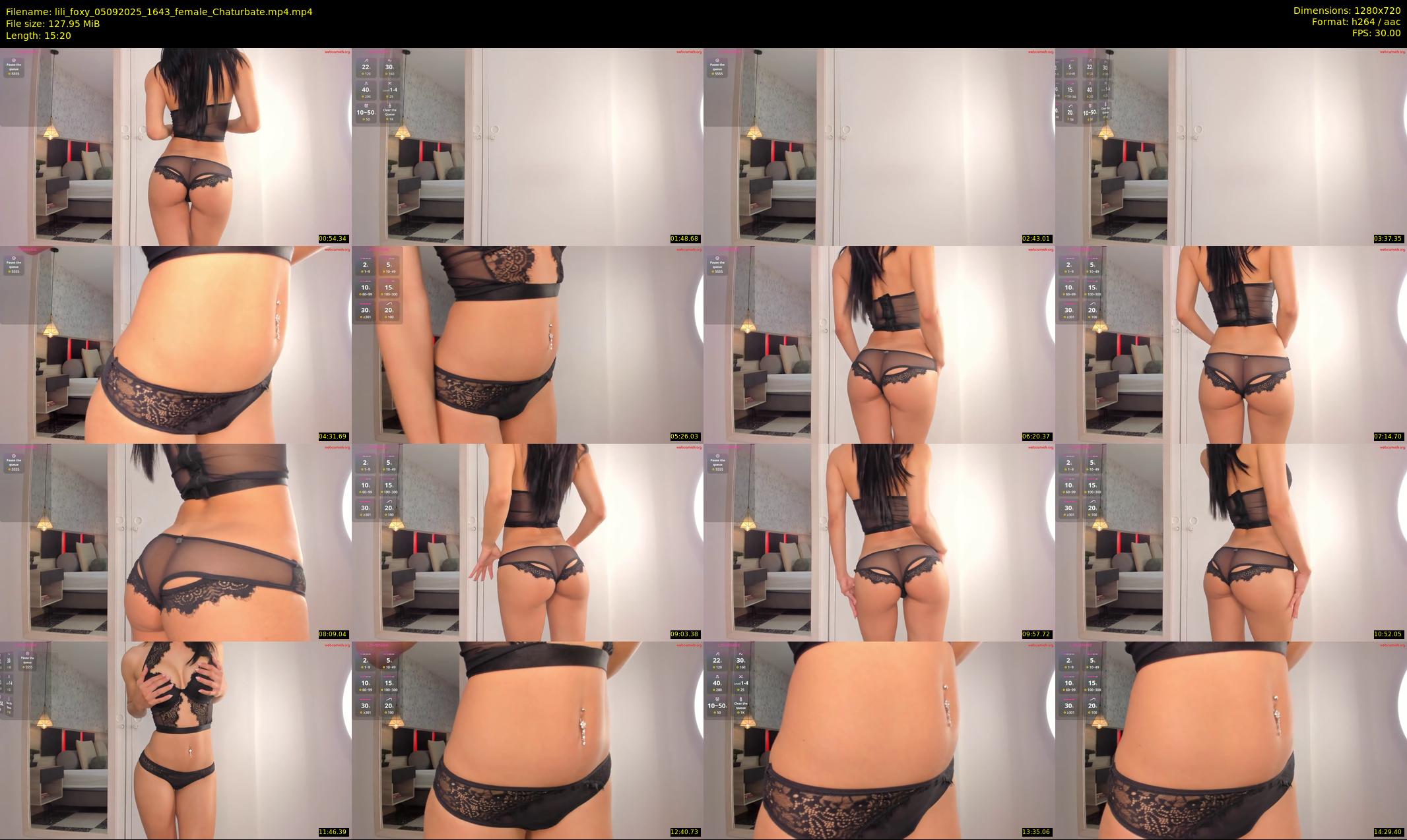 lili_foxy — 16 minute Chaturbate female cam show recording, 720p, Sep 5, 2025