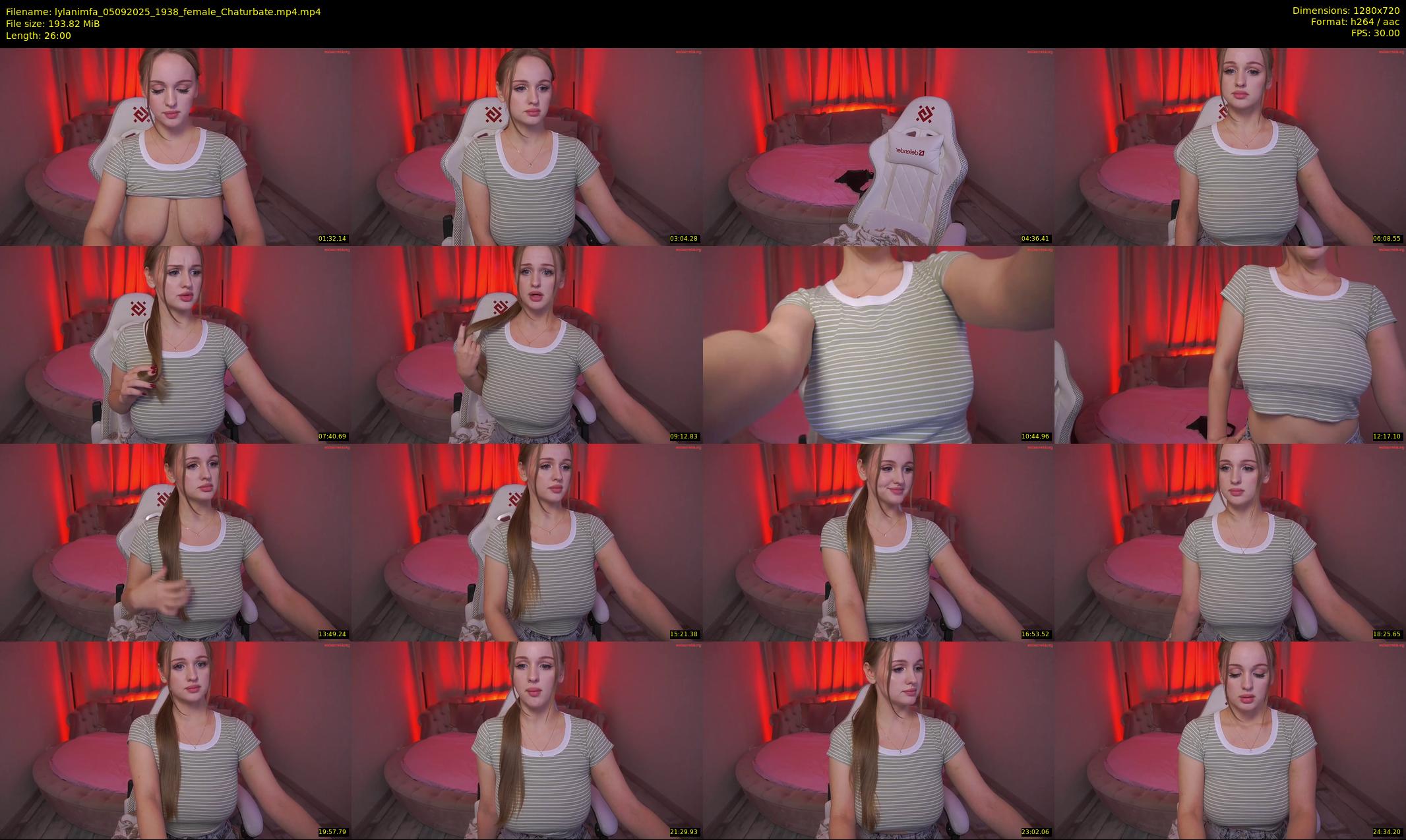 lylanimfa — 26 minute Chaturbate female cam show recording, 720p, Sep 5, 2025