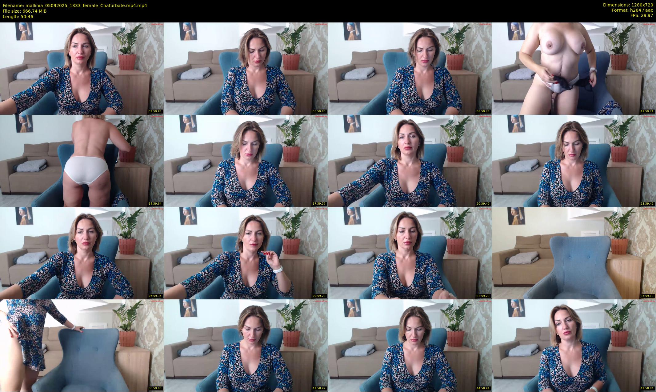 mallinia — 51 minute Chaturbate female cam show recording, 720p, Sep 5, 2025