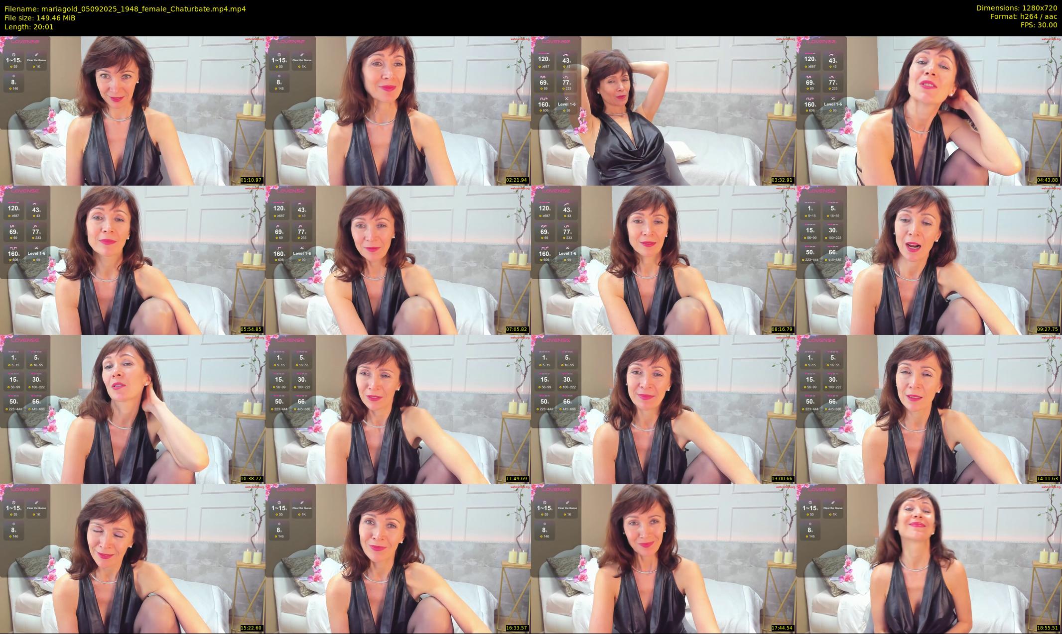 mariagold — 21 minute Chaturbate female cam show recording, 720p, Sep 5, 2025