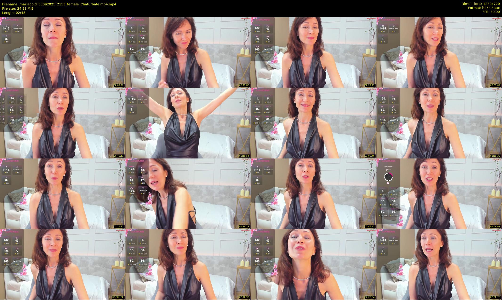 mariagold — 3 minute Chaturbate female cam show recording, 720p, Sep 5, 2025