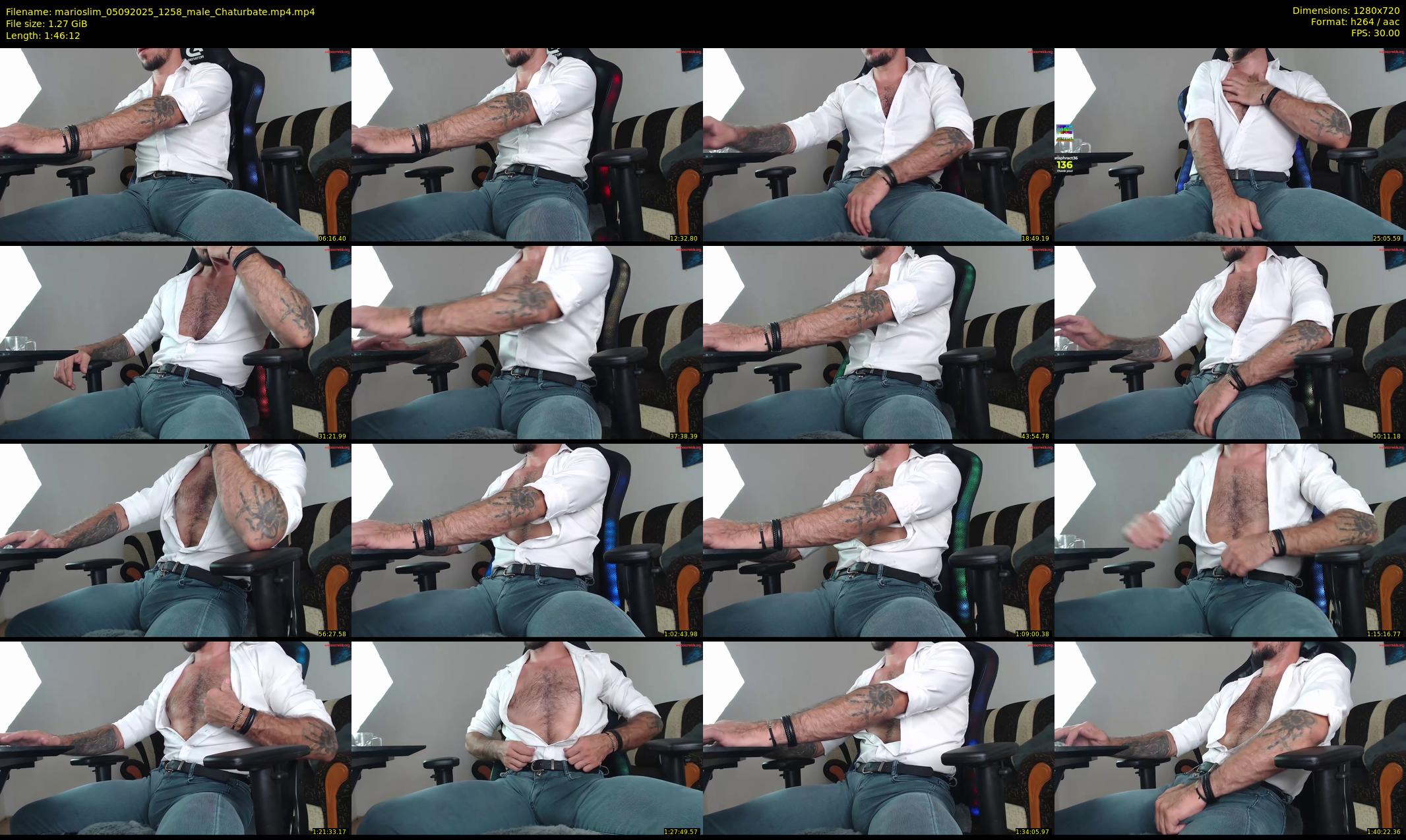 marioslim — 107 minute Chaturbate male cam show recording, 720p, Sep 5, 2025