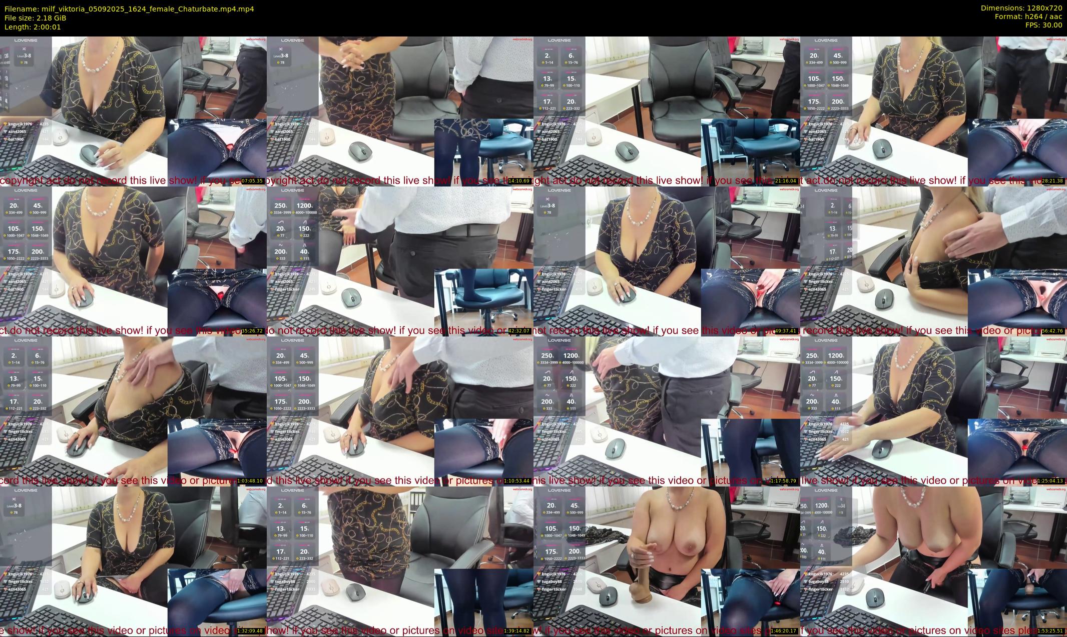 milf_viktoria — 121 minute Chaturbate female cam show recording, 720p, Sep 5, 2025