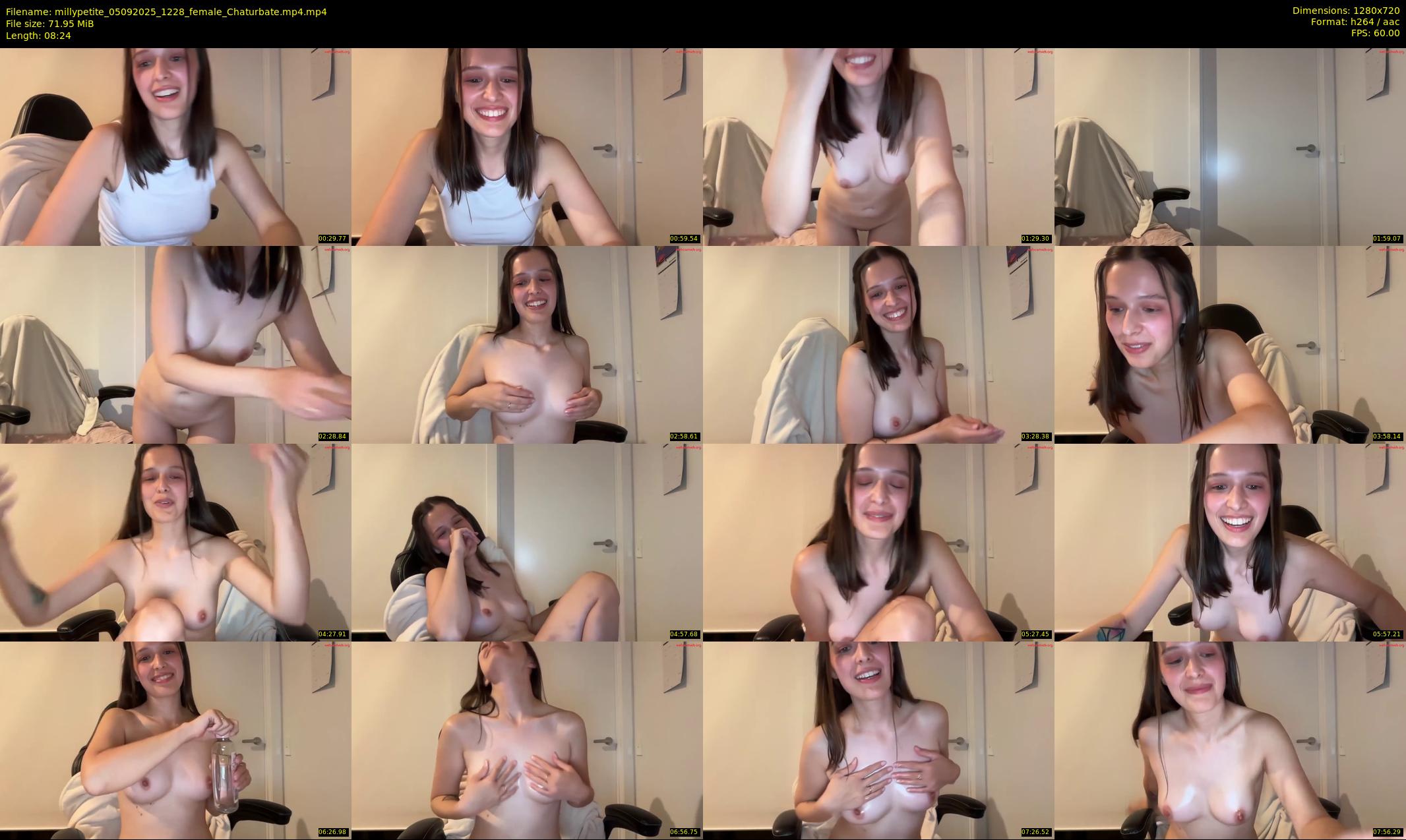 millypetite — 9 minute Chaturbate female cam show recording, 720p, Sep 5, 2025