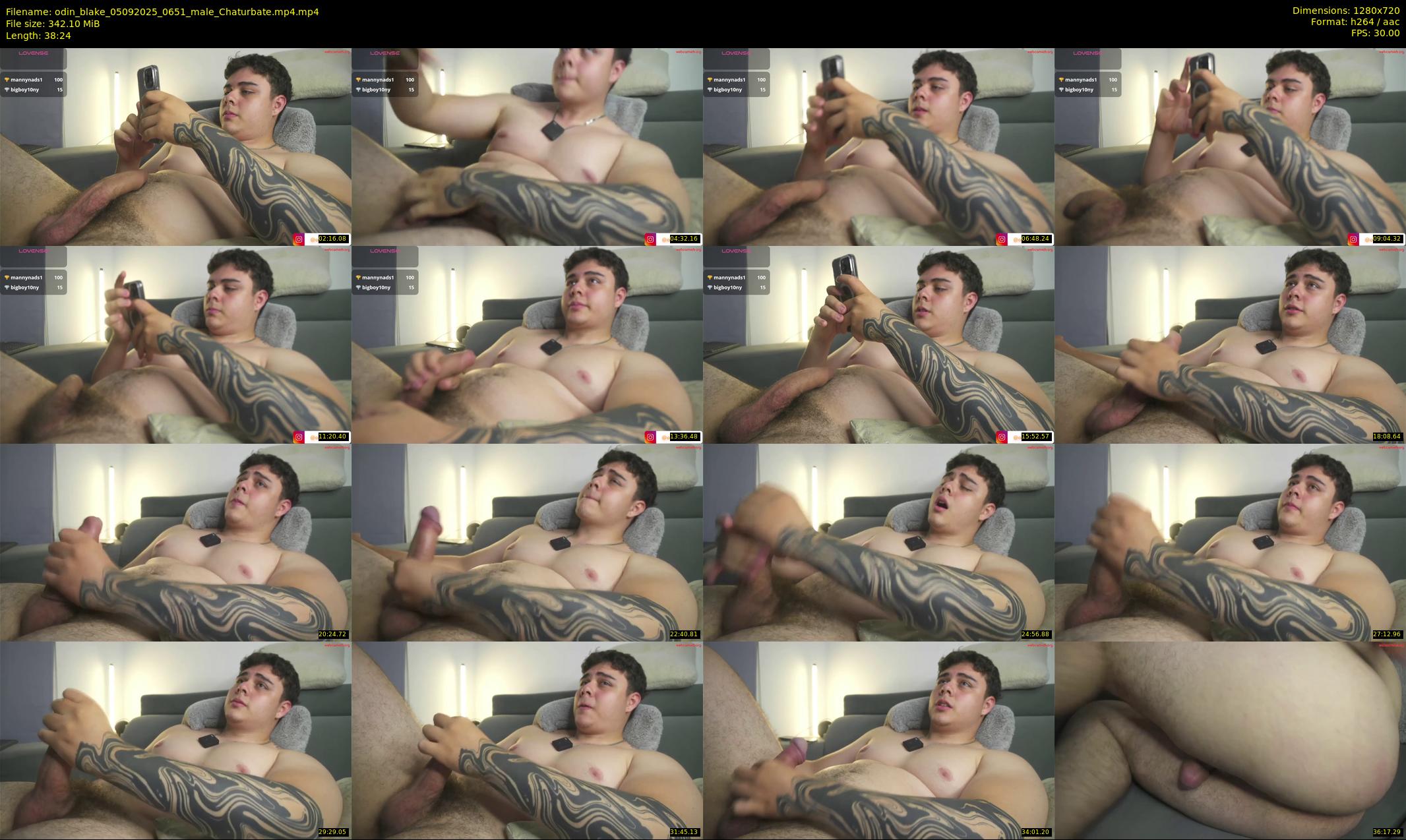 odin_blake — 39 minute Chaturbate male cam show recording, 720p, Sep 5, 2025