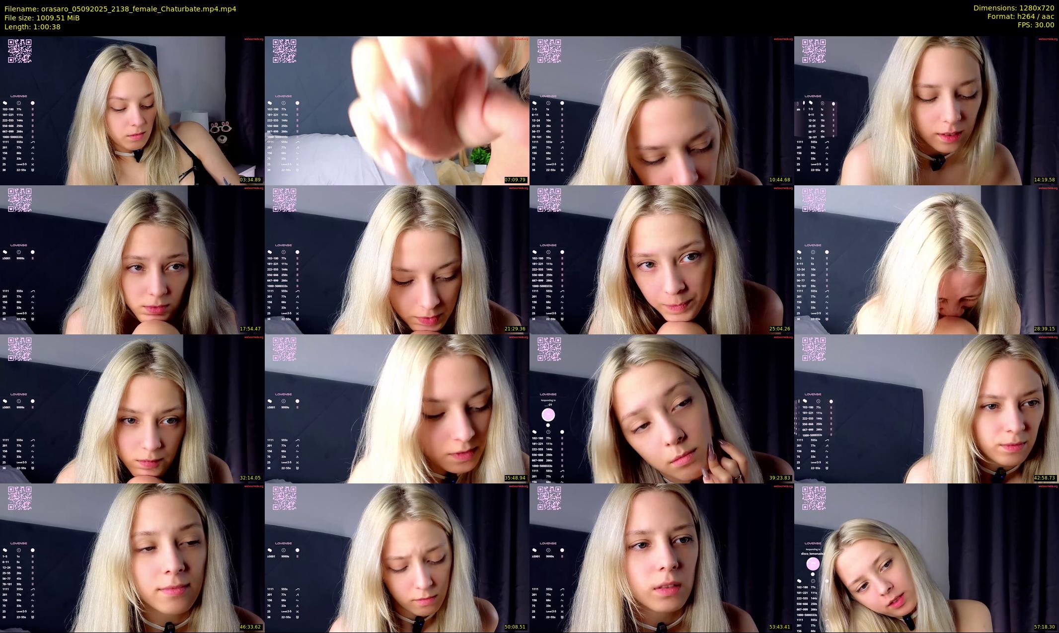 orasaro — 61 minute Chaturbate female cam show recording, 720p, Sep 5, 2025