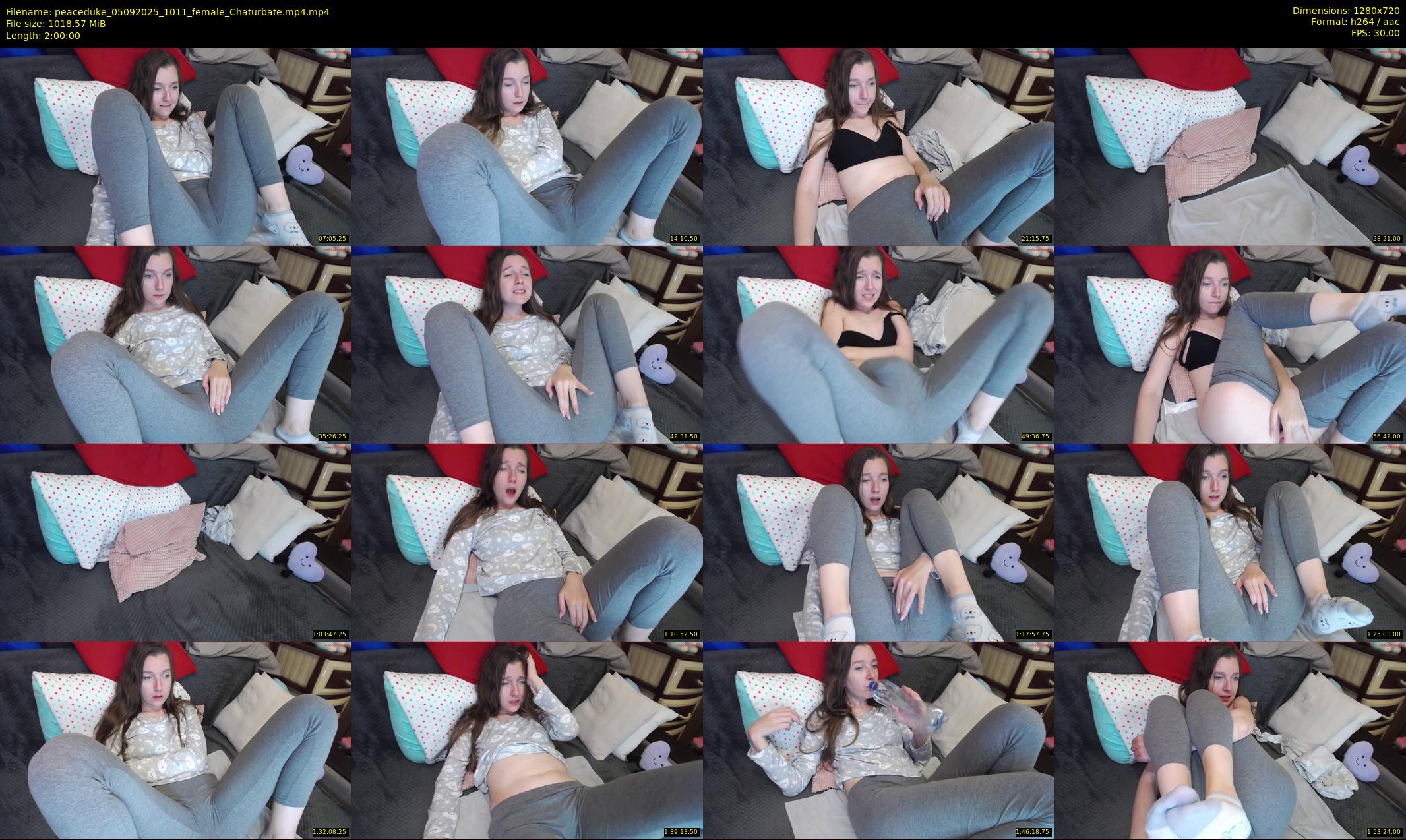 peaceduke — 120 minute Chaturbate female cam show recording, 720p, Sep 5, 2025