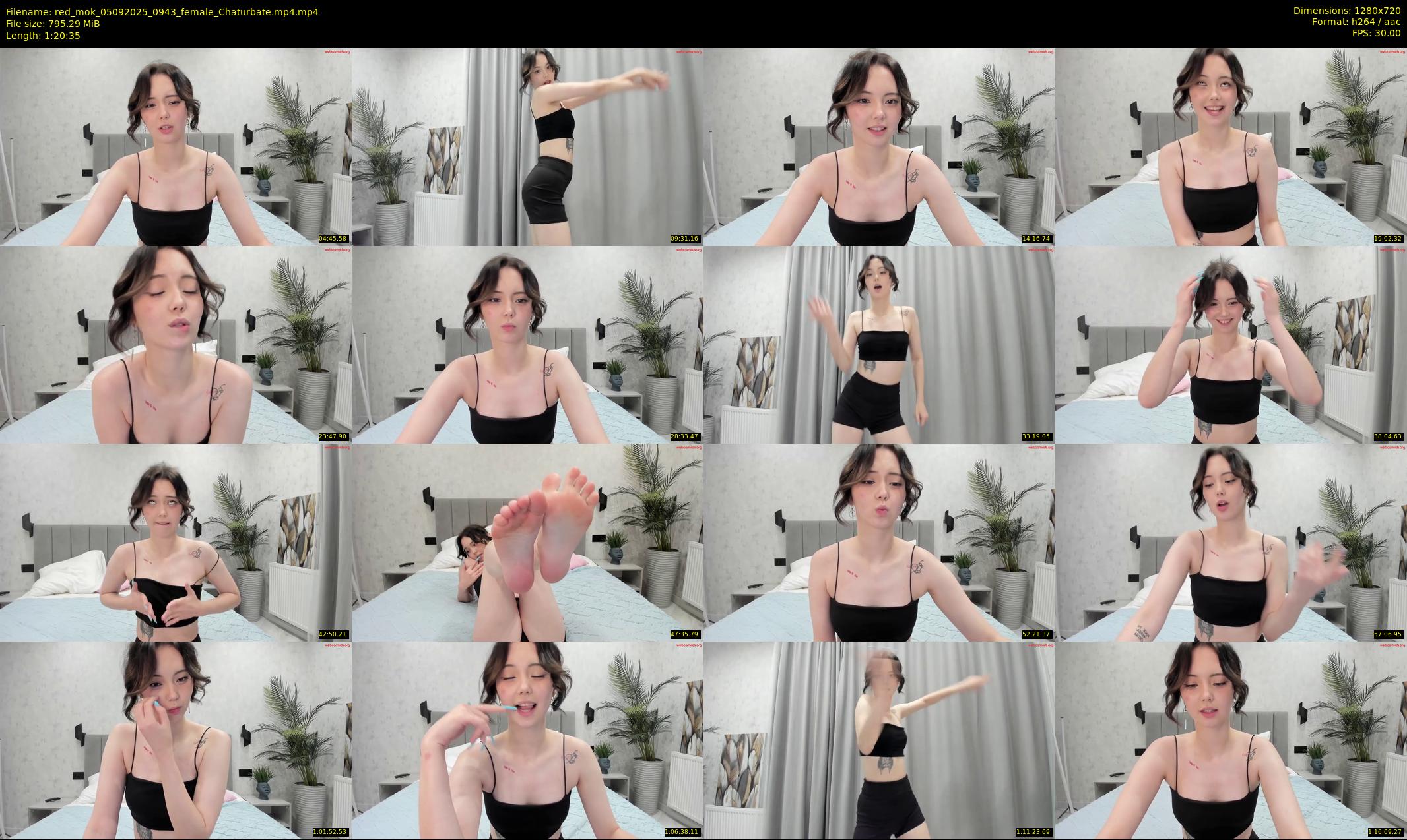 red_mok — 81 minute Chaturbate female cam show recording, 720p, Sep 5, 2025