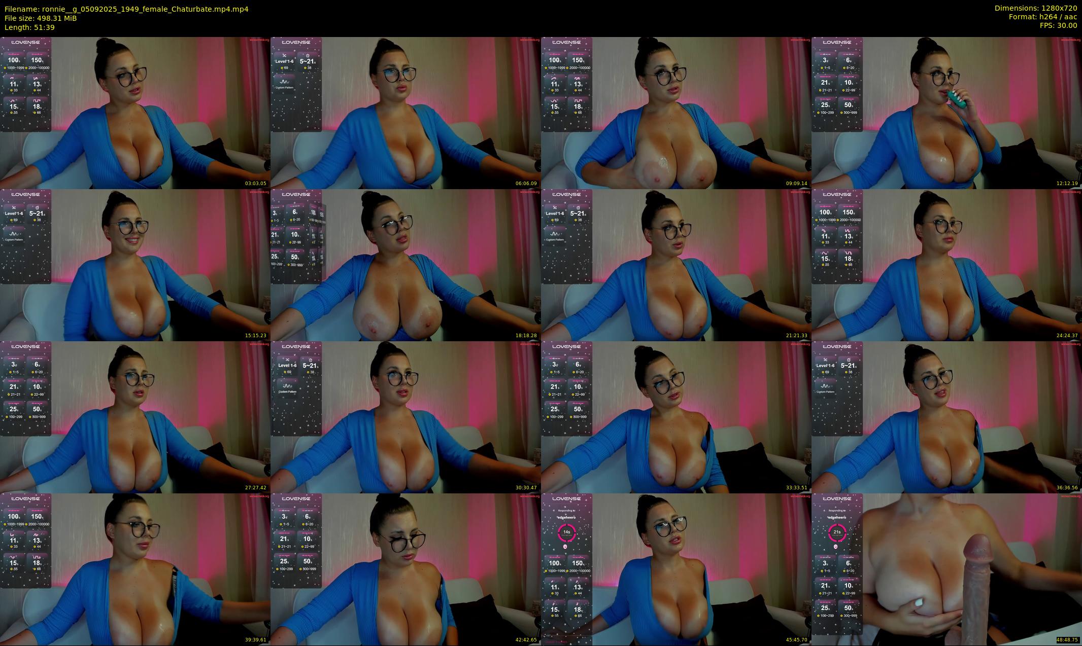 ronnie__g — 52 minute Chaturbate female cam show recording, 720p, Sep 5, 2025
