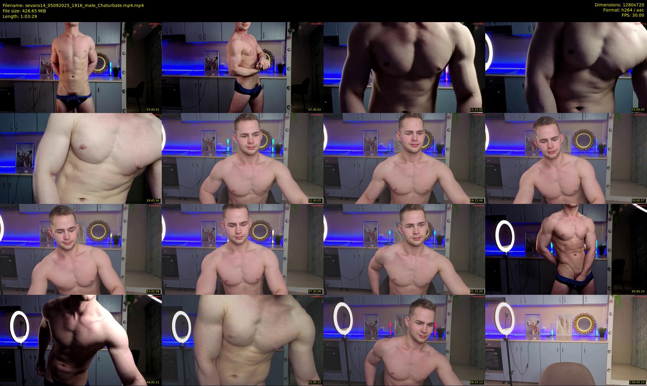 sevans14 — 64 minute Chaturbate male cam show recording, 720p, Sep 5, 2025