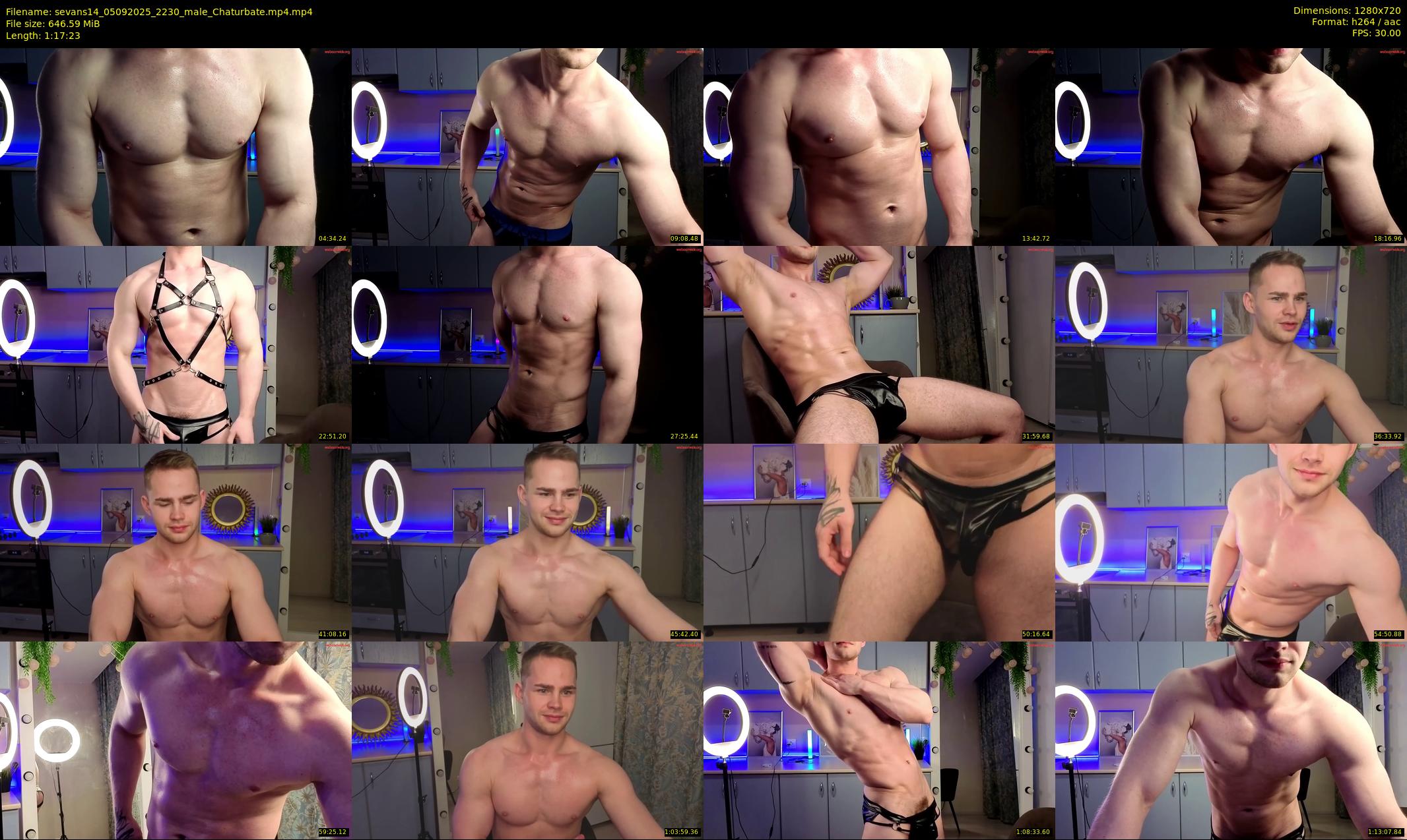 sevans14 — 78 minute Chaturbate male cam show recording, 720p, Sep 5, 2025
