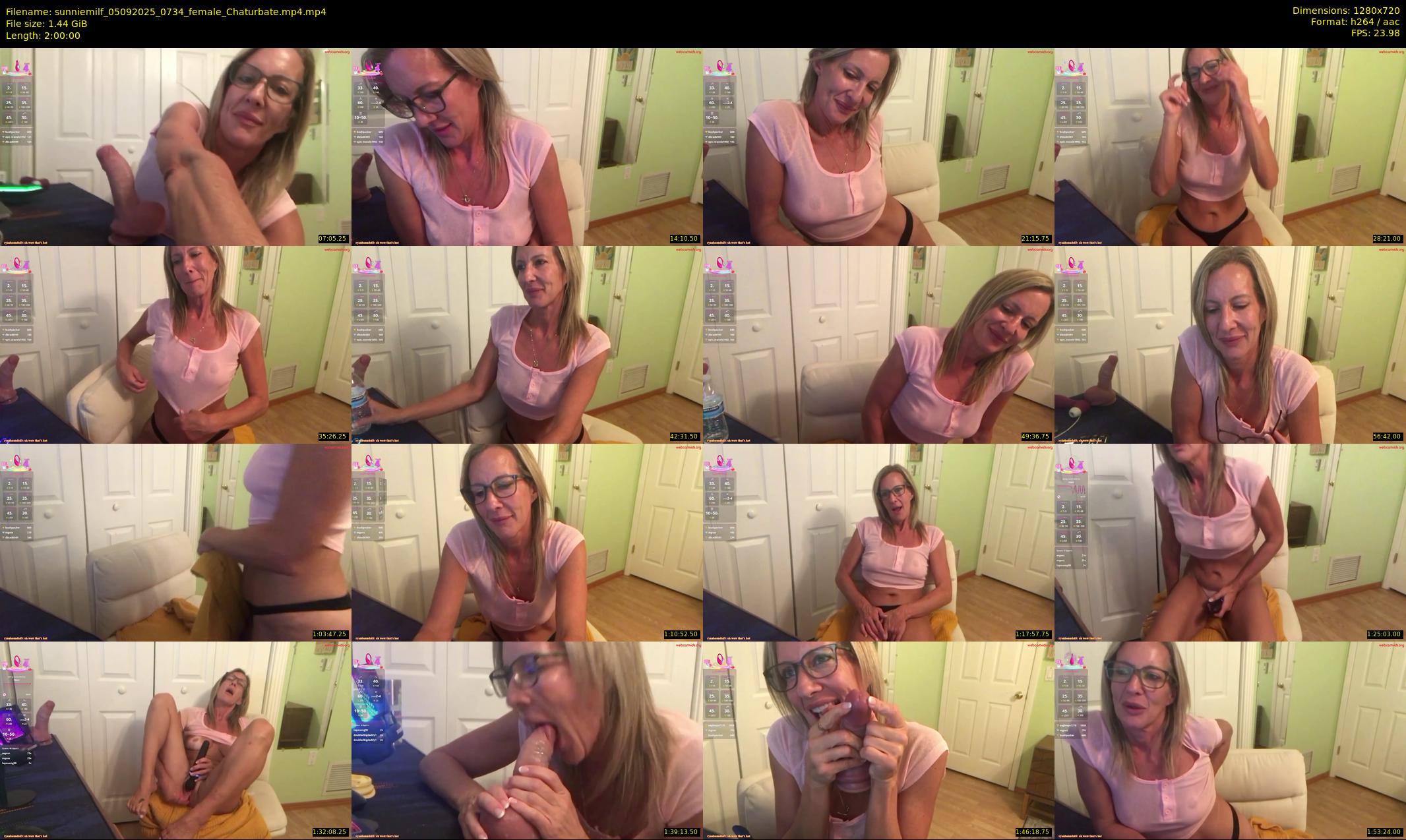 sunniemilf — 120 minute Chaturbate female cam show recording, 720p, Sep 5, 2025
