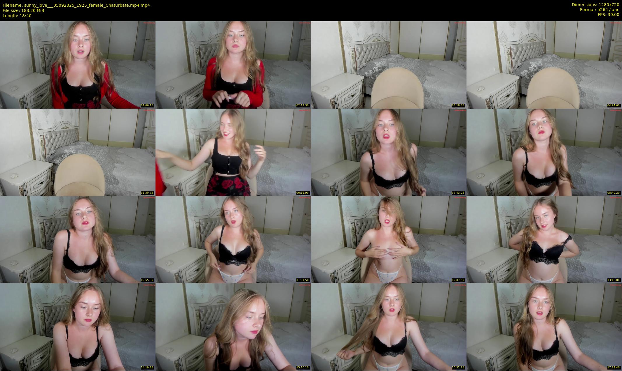 sunny_love__ — 19 minute Chaturbate female cam show recording, 720p, Sep 5, 2025