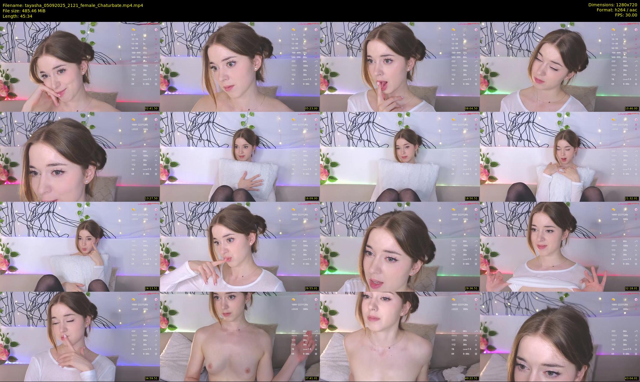 tayasha — 46 minute Chaturbate female cam show recording, 720p, Sep 5, 2025