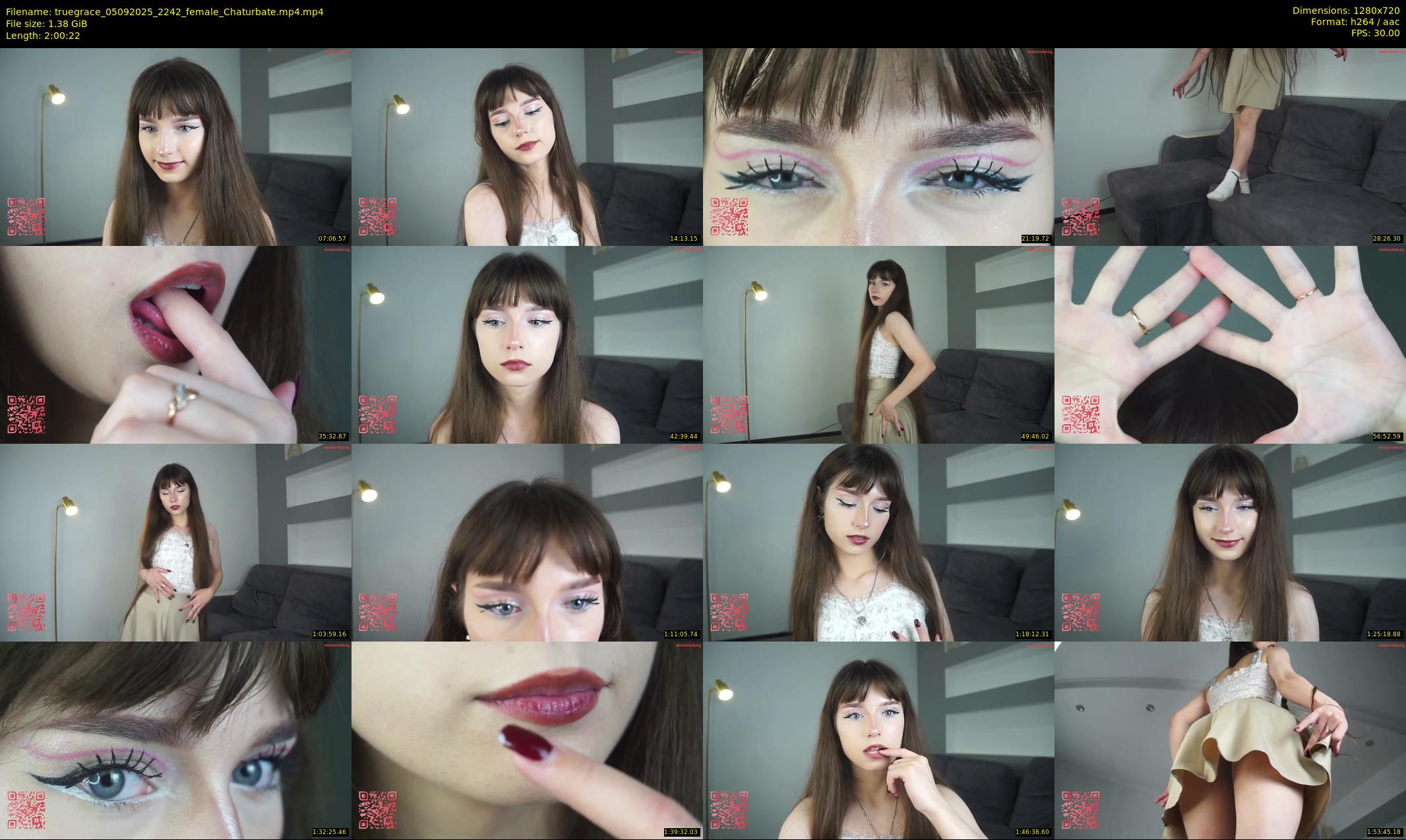 truegrace — 121 minute Chaturbate female cam show recording, 720p, Sep 5, 2025