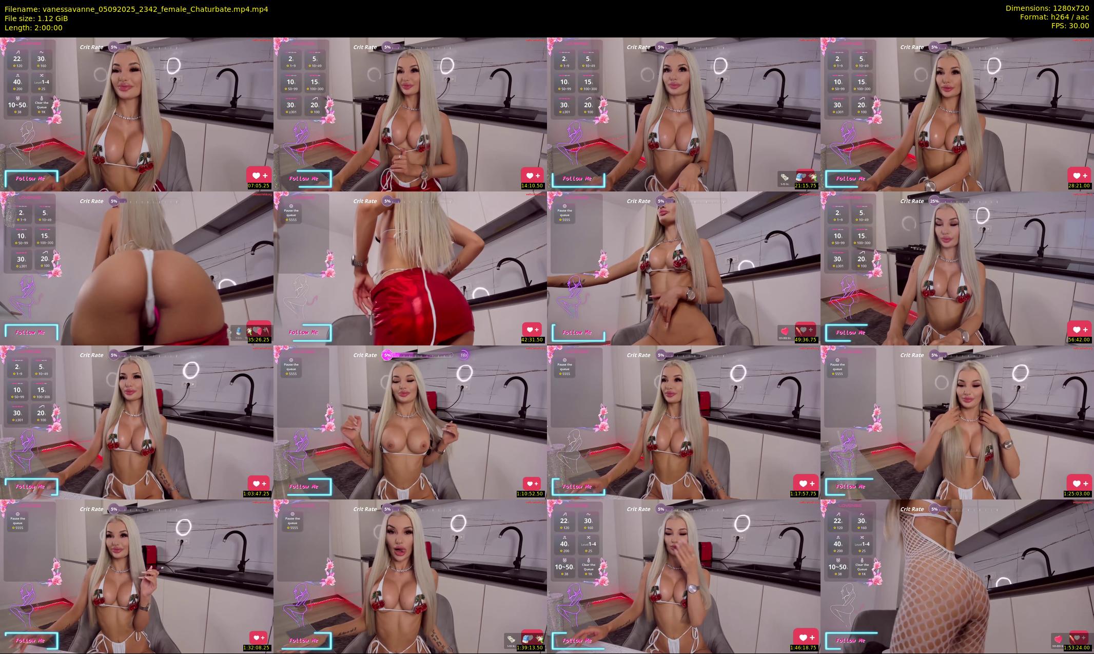 vanessavanne — 120 minute Chaturbate female cam show recording, 720p, Sep 5, 2025