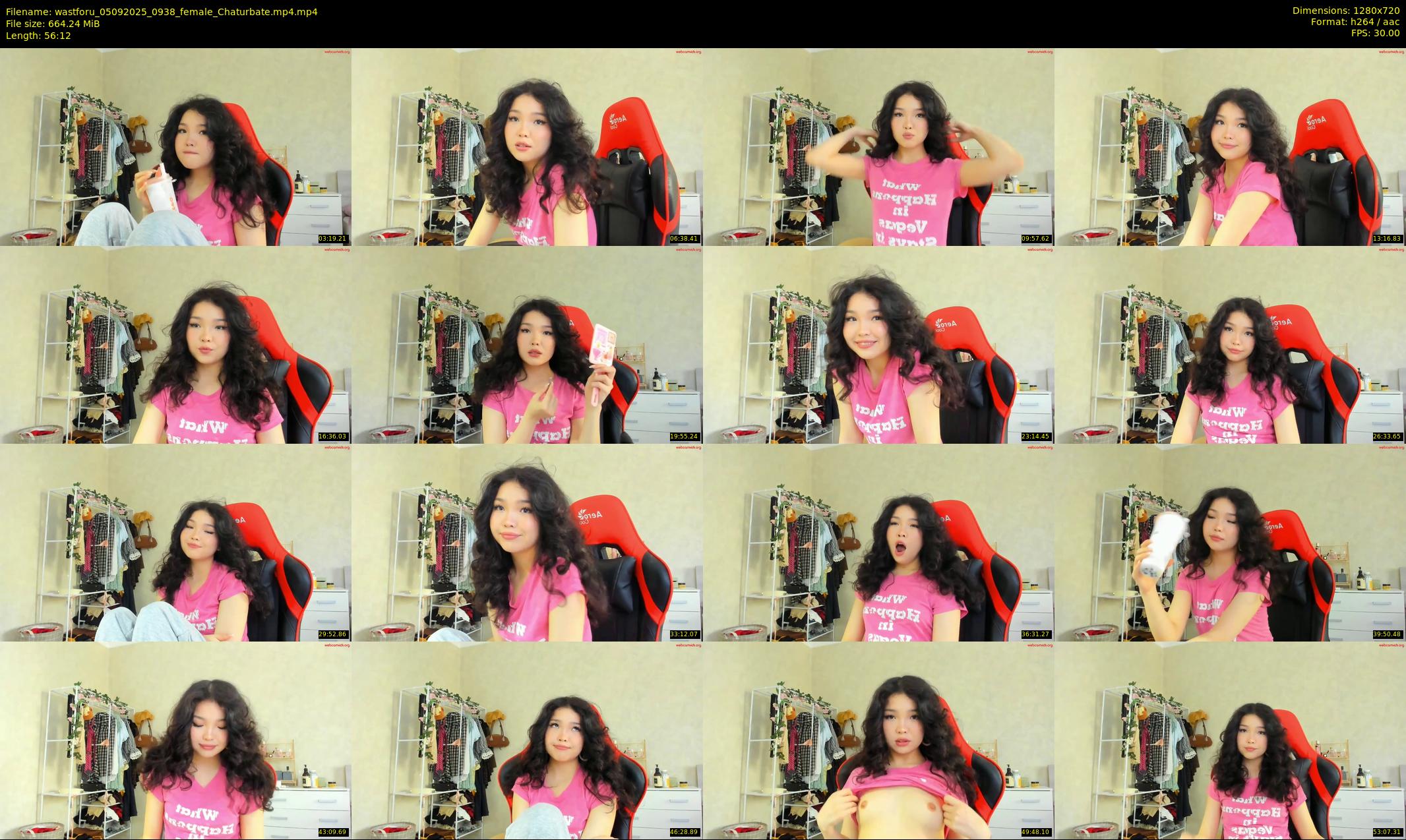 wastforu — 57 minute Chaturbate female cam show recording, 720p, Sep 5, 2025
