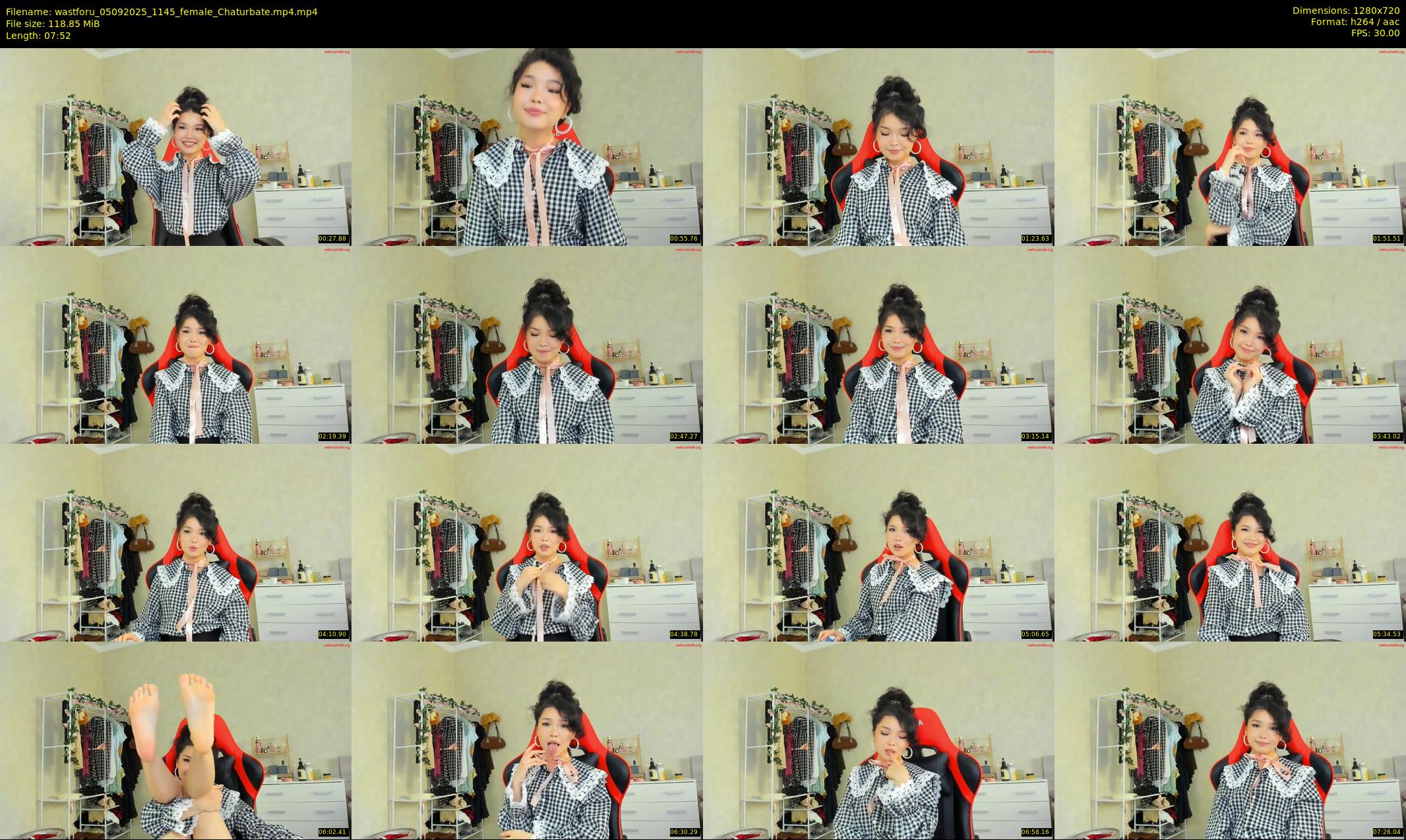 wastforu — 8 minute Chaturbate female cam show recording, 720p, Sep 5, 2025