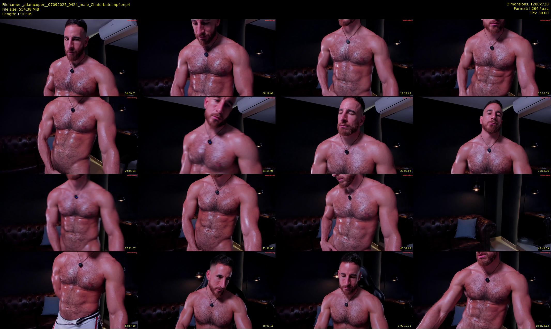 _adamcoper_ — 71 minute Chaturbate male cam show recording, 720p, Sep 7, 2025