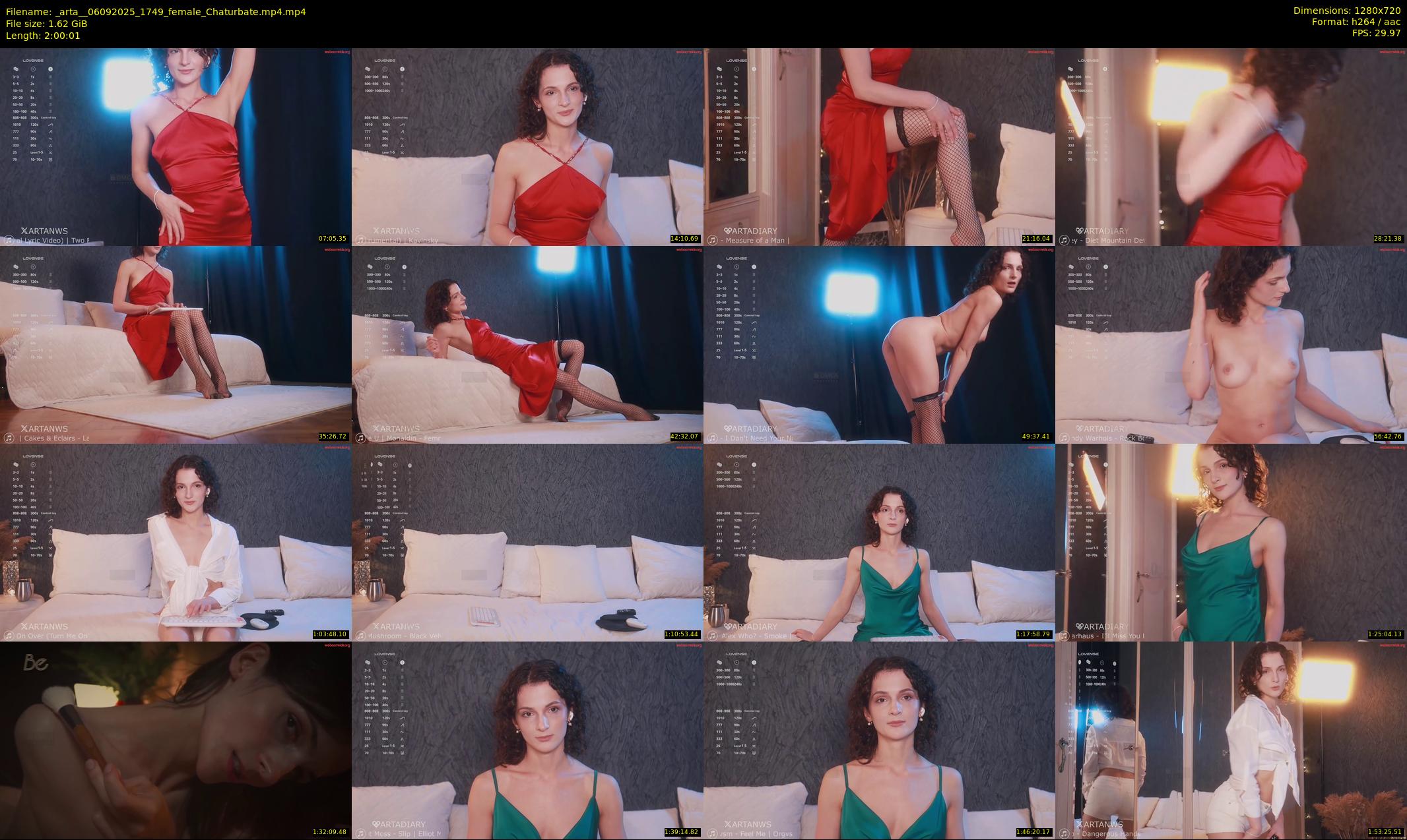 _arta_ — 121 minute Chaturbate female cam show recording, 720p, Sep 6, 2025