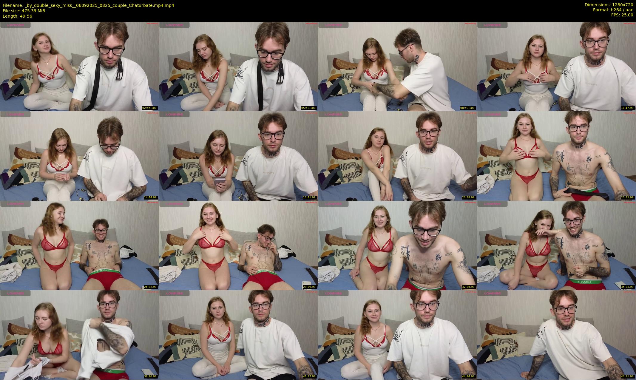 _by_double_sexy_miss_ — 50 minute Chaturbate couple cam show recording, 720p, Sep 6, 2025