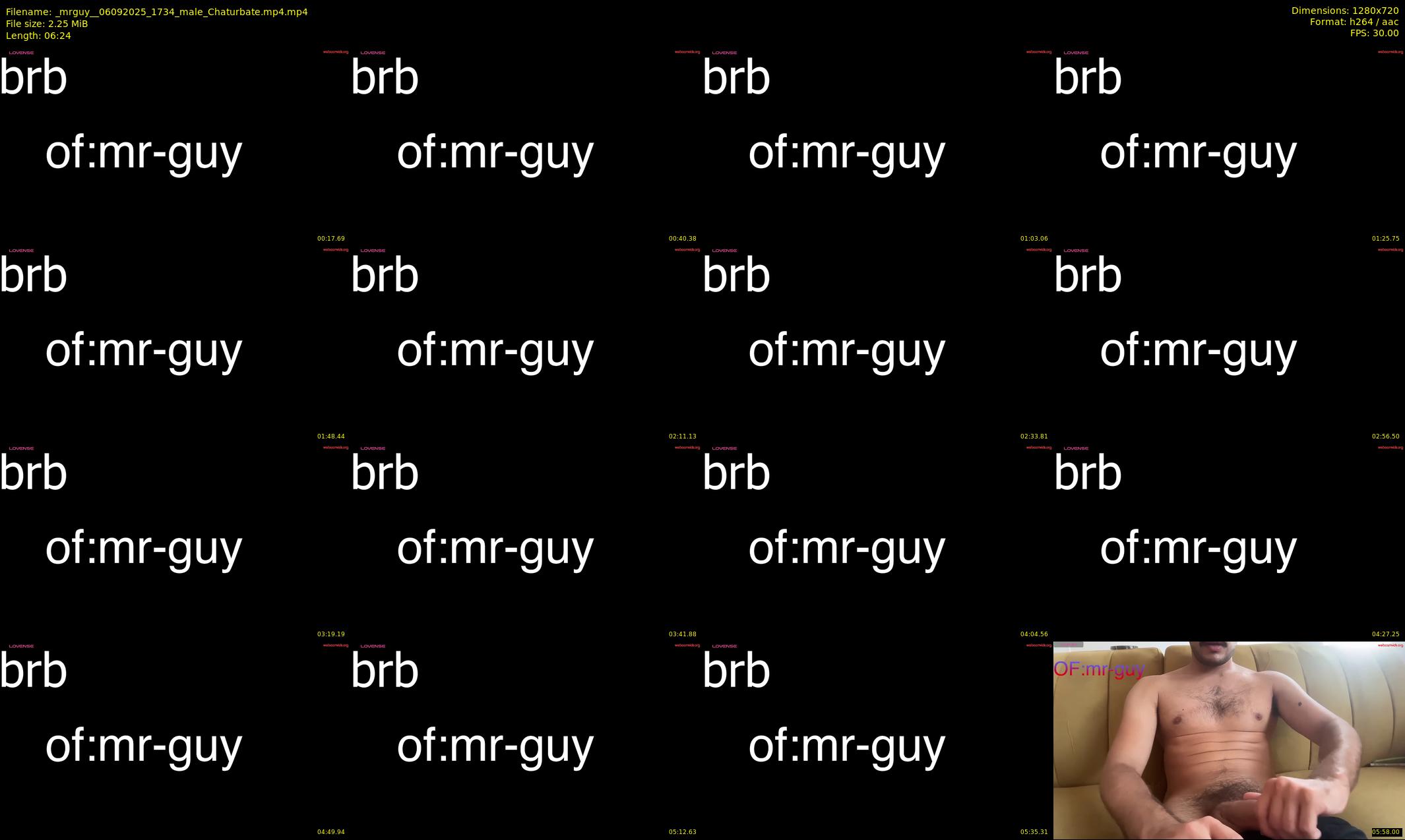_mrguy_ — 7 minute Chaturbate male cam show recording, 720p, Sep 6, 2025