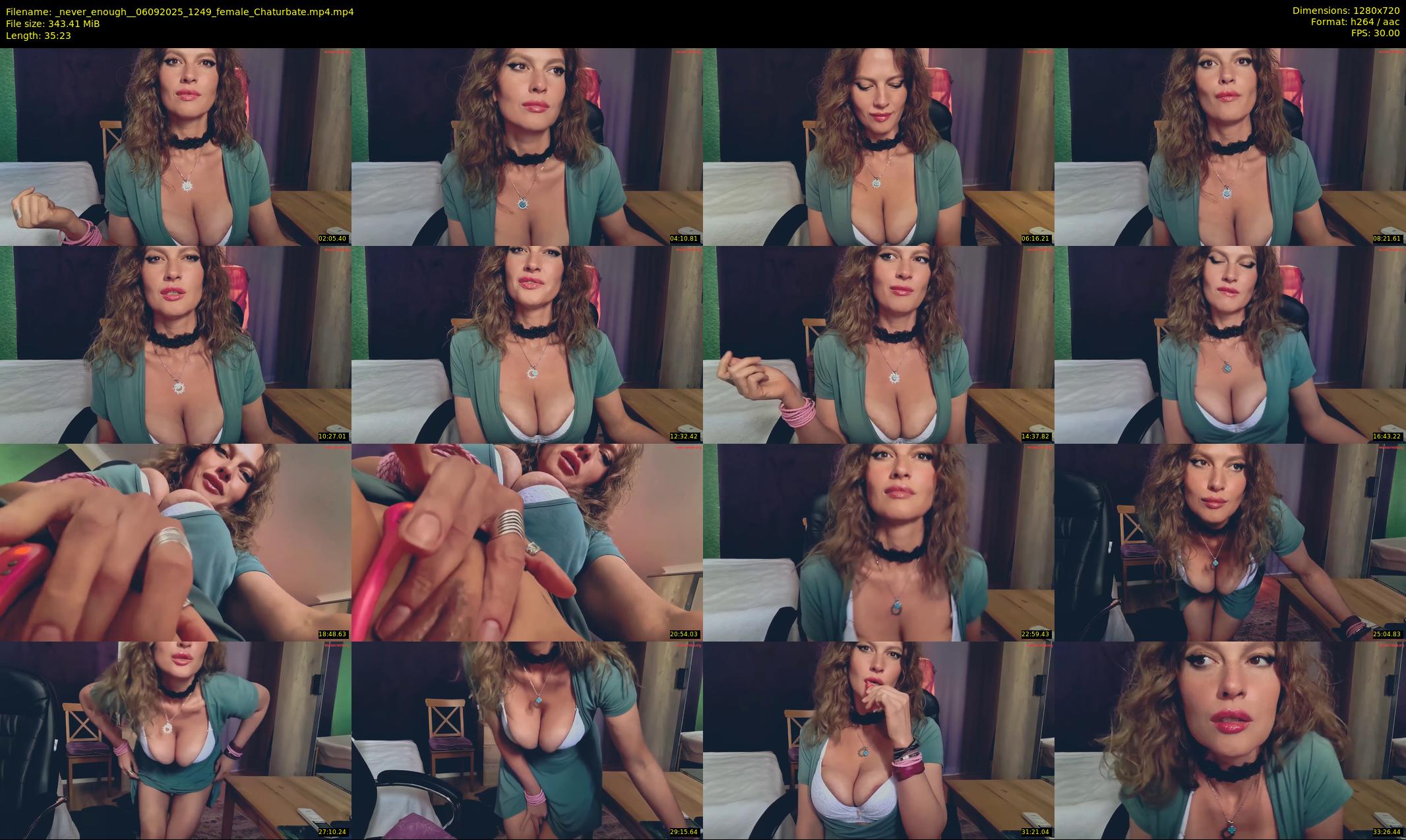_never_enough_ — 36 minute Chaturbate female cam show recording, 720p, Sep 6, 2025