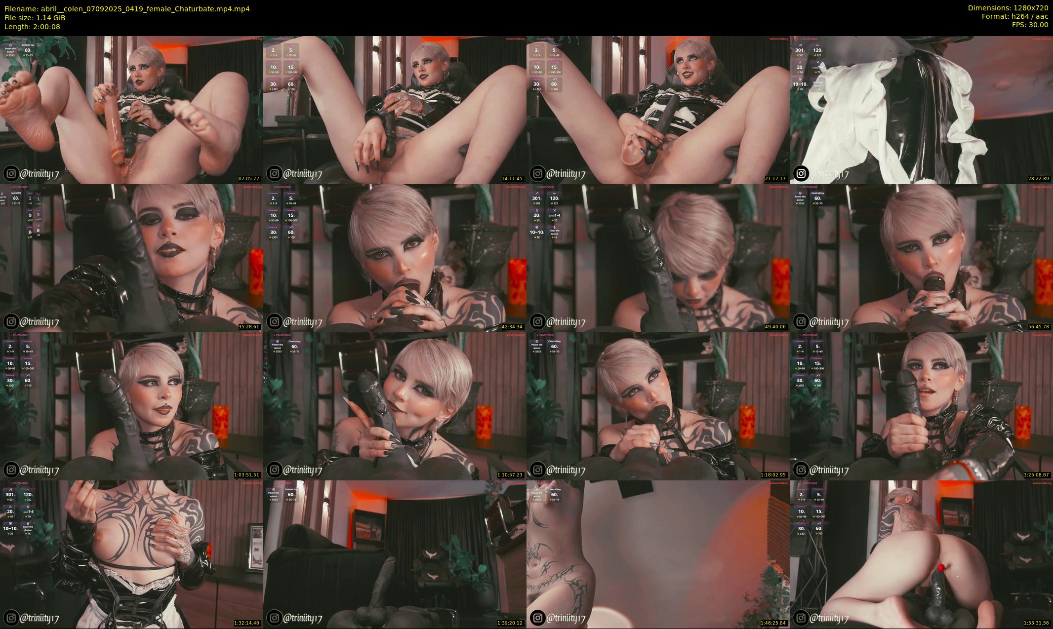 abril__colen — 121 minute Chaturbate female cam show recording, 720p, Sep 7, 2025