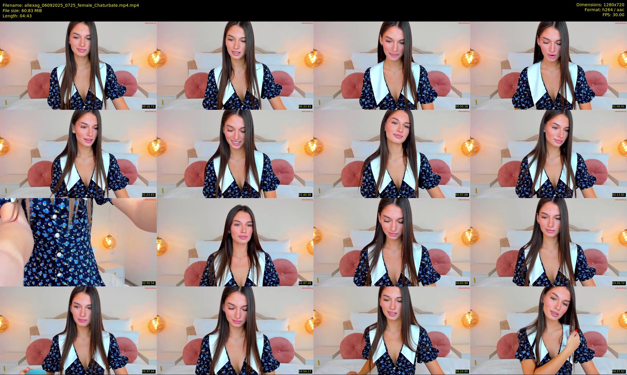 allexag — 5 minute Chaturbate female cam show recording, 720p, Sep 6, 2025