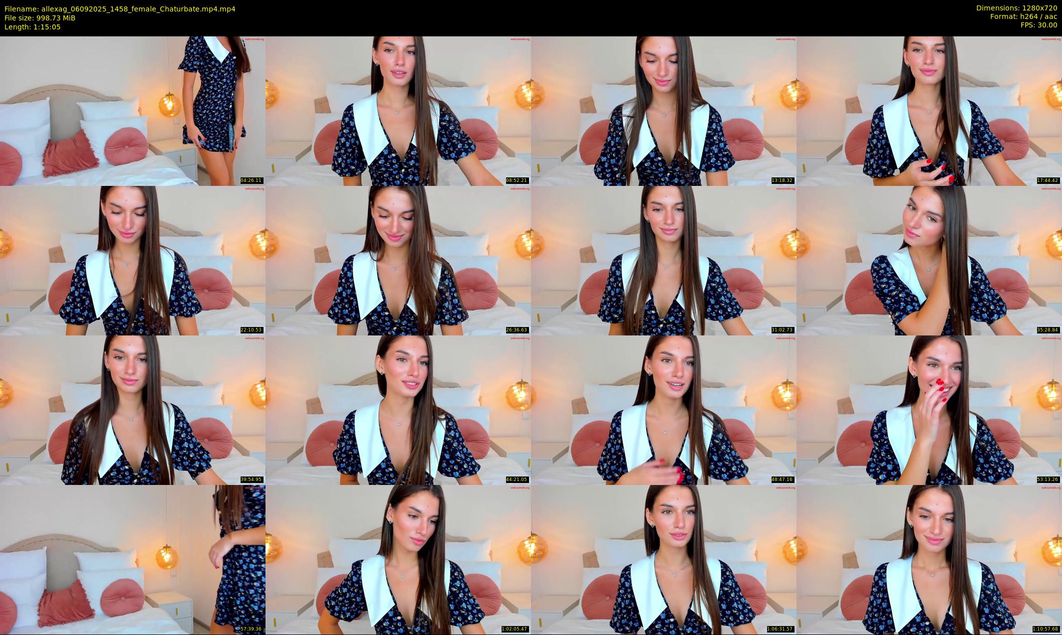 allexag — 76 minute Chaturbate female cam show recording, 720p, Sep 6, 2025