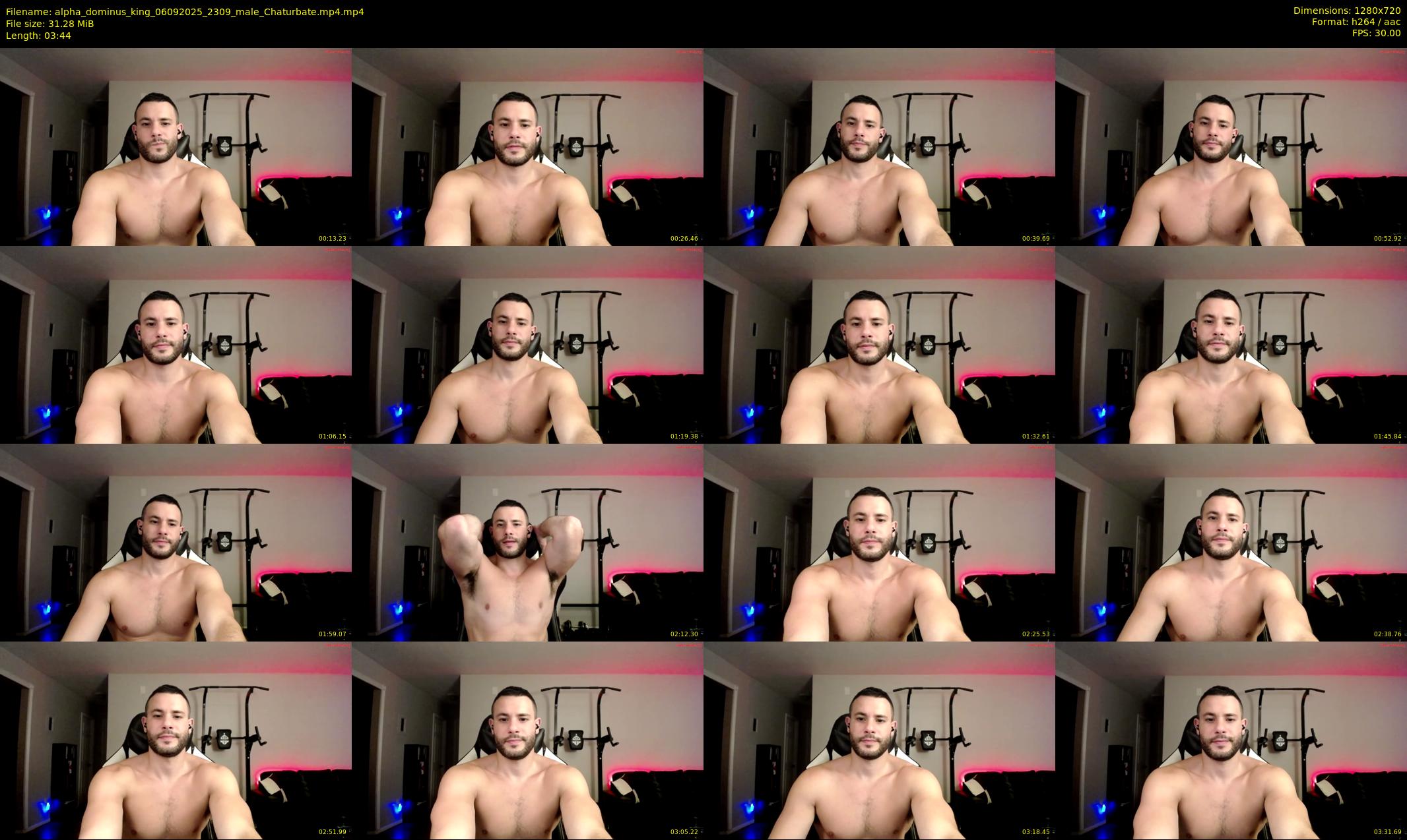 alpha_dominus_king — 4 minute Chaturbate male cam show recording, 720p, Sep 6, 2025