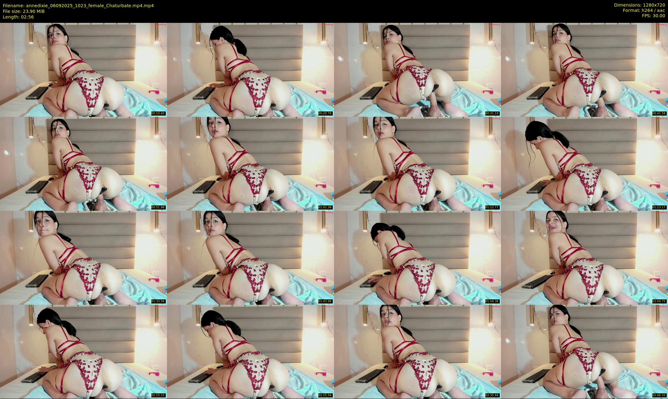 annedixie — 3 minute Chaturbate female cam show recording, 720p, Sep 6, 2025
