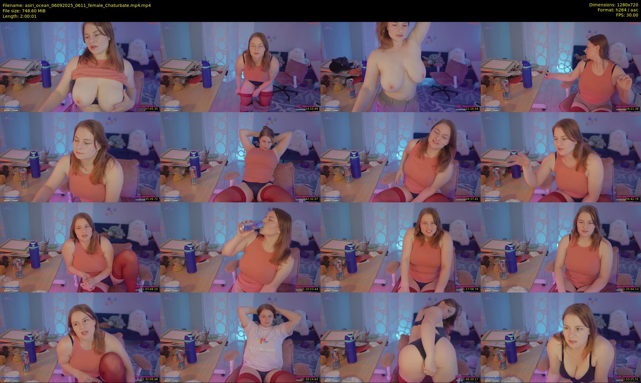 asiri_ocean — 121 minute Chaturbate female cam show recording, 720p, Sep 6, 2025
