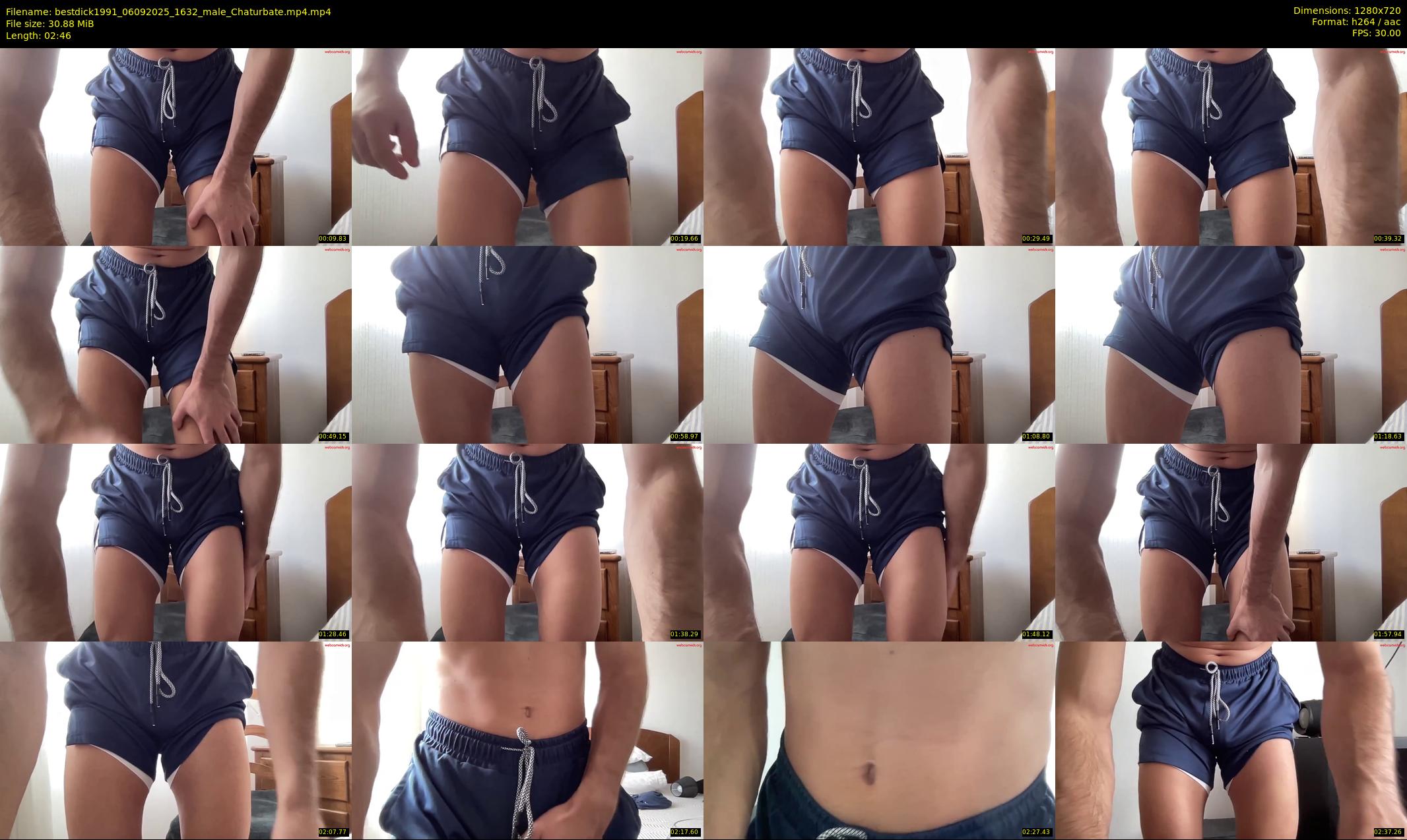 bestdick1991 — 3 minute Chaturbate male cam show recording, 720p, Sep 6, 2025