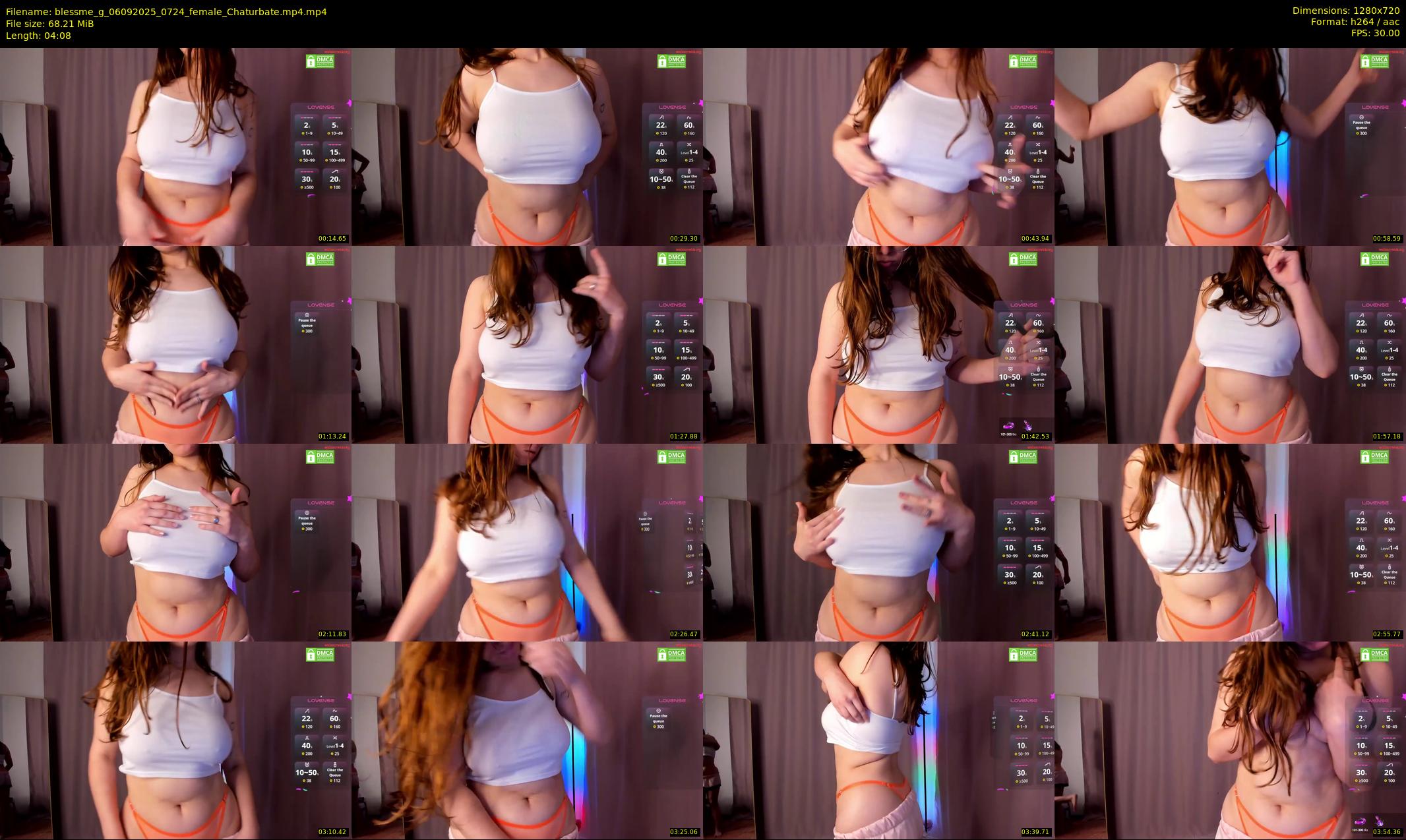 blessme_g — 5 minute Chaturbate female cam show recording, 720p, Sep 6, 2025