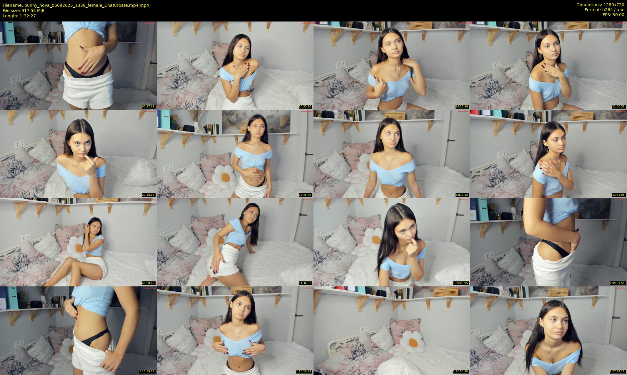 bunny_nova — 93 minute Chaturbate female cam show recording, 720p, Sep 6, 2025