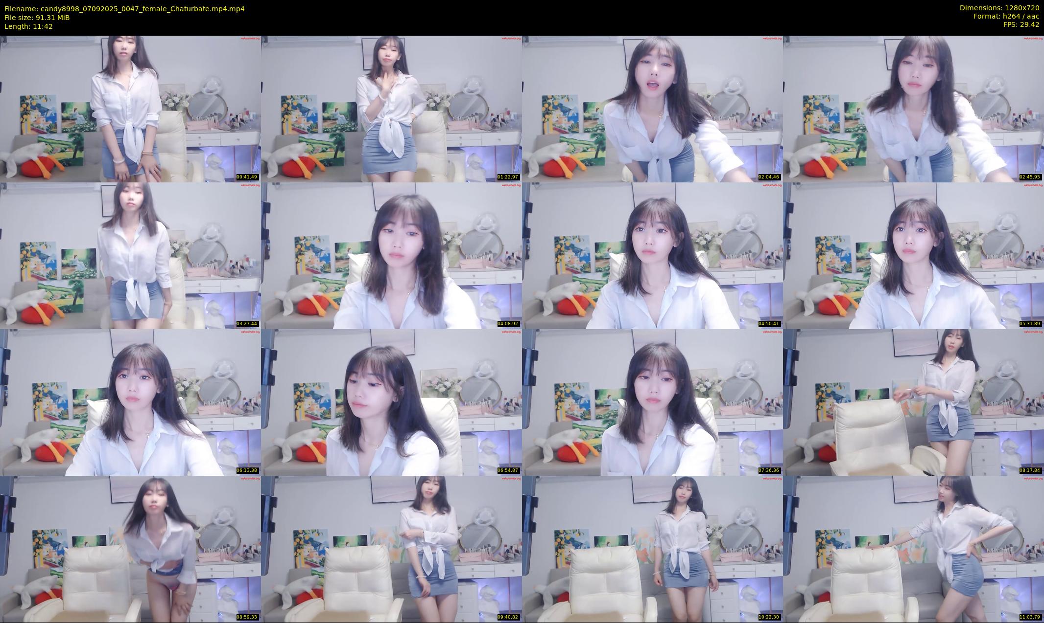 candy8998 — 12 minute Chaturbate female cam show recording, 720p, Sep 7, 2025