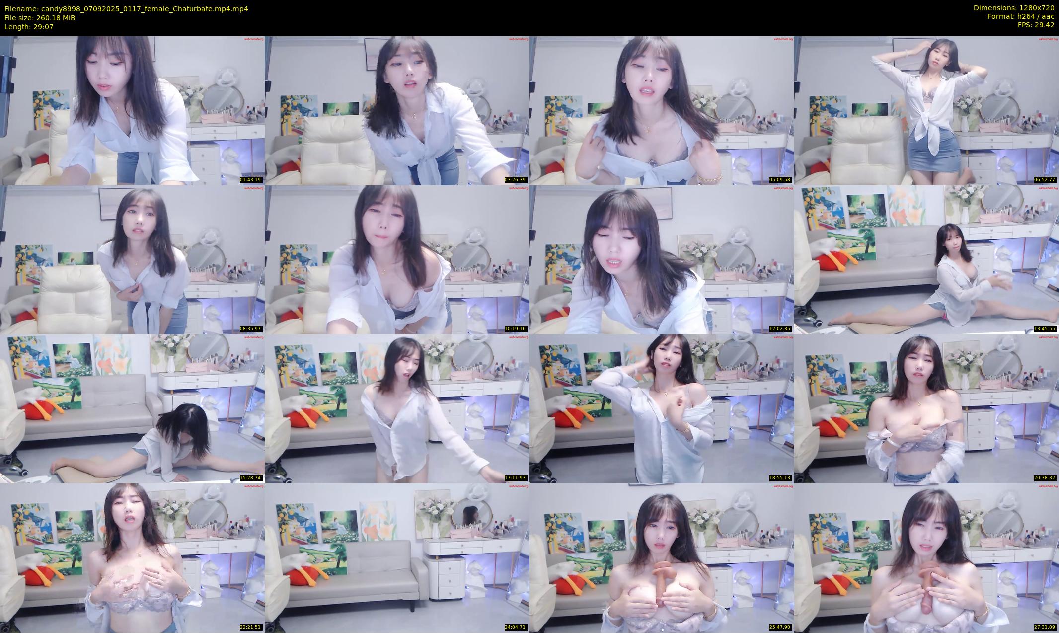 candy8998 — 30 minute Chaturbate female cam show recording, 720p, Sep 7, 2025
