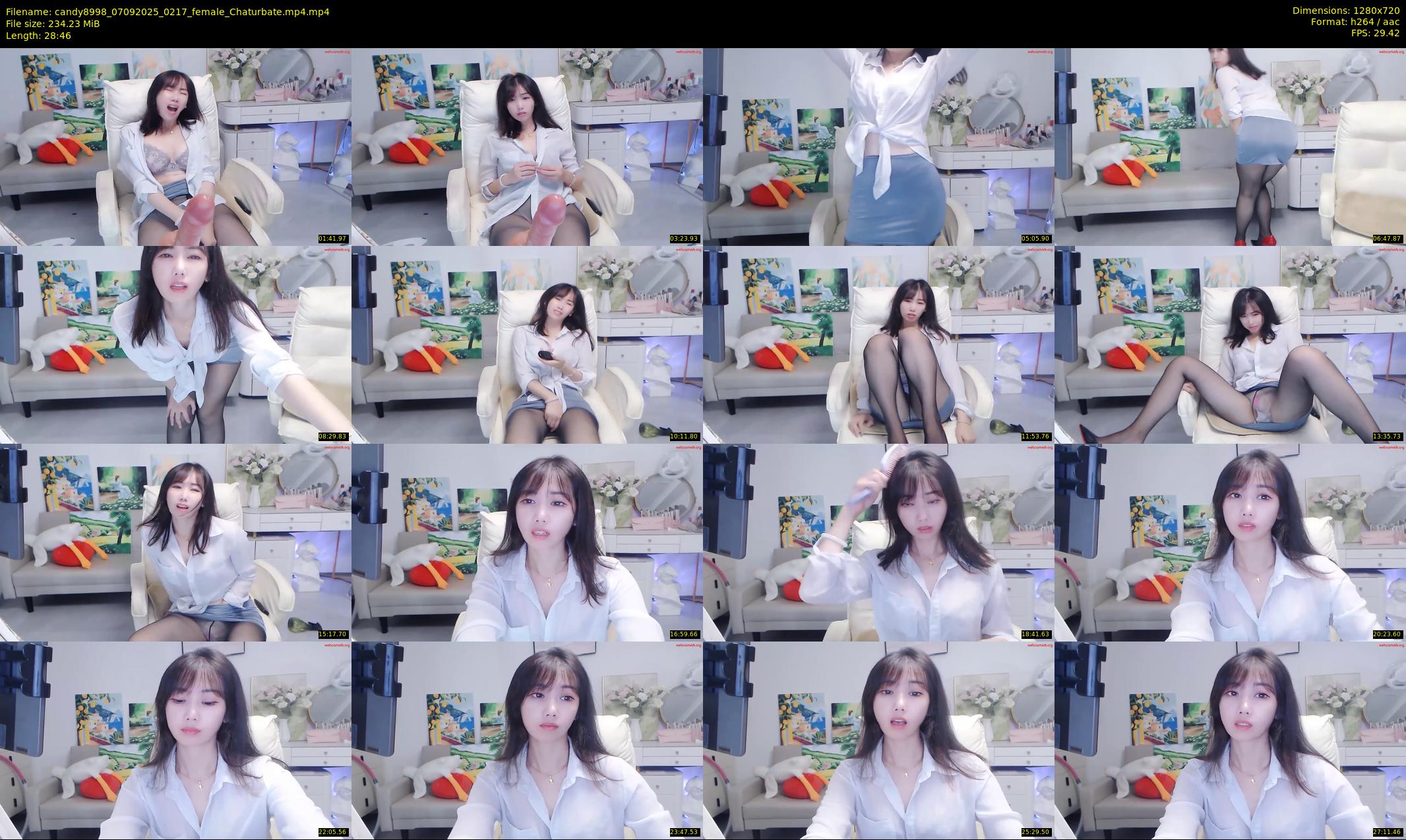candy8998 — 29 minute Chaturbate female cam show recording, 720p, Sep 7, 2025