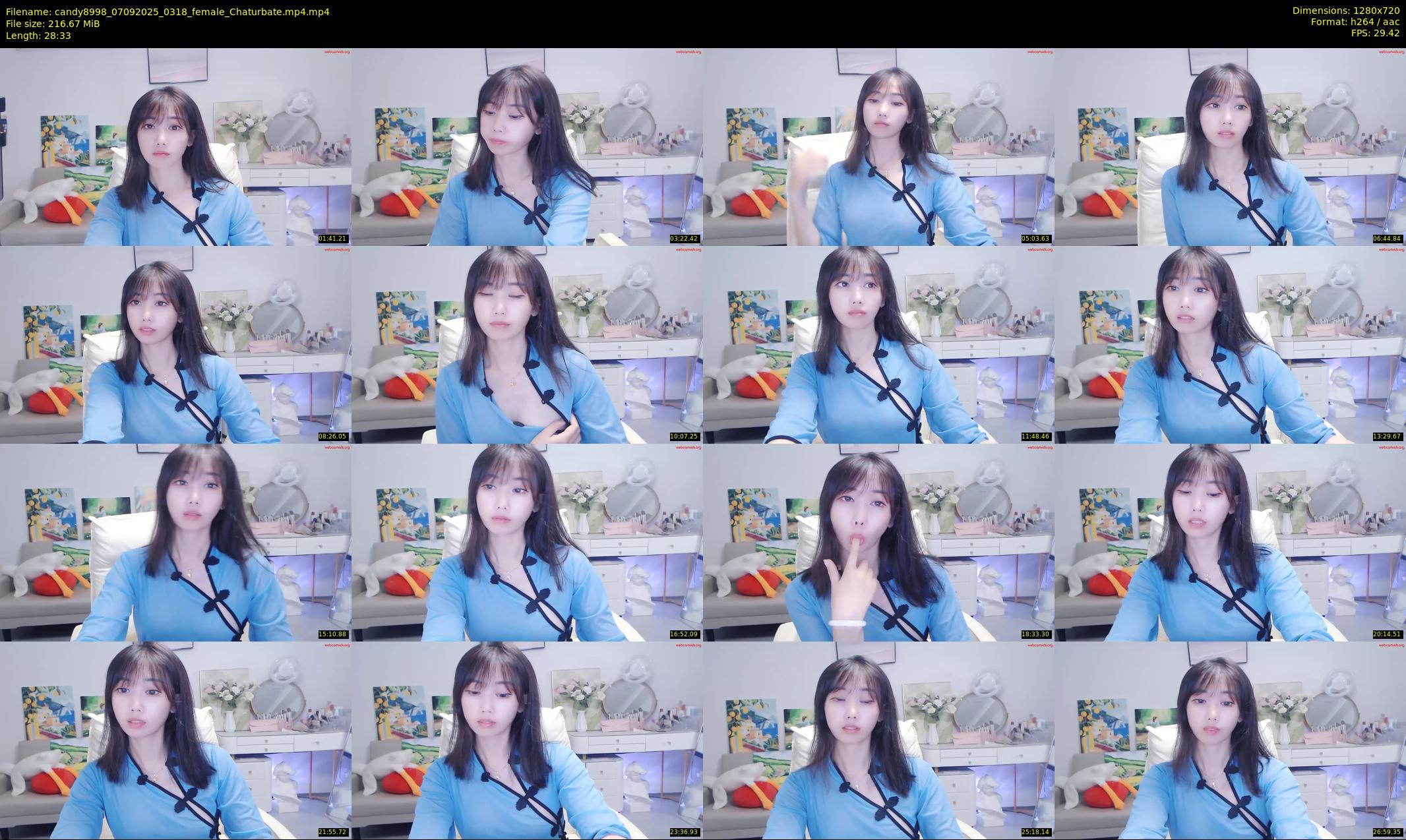 candy8998 — 29 minute Chaturbate female cam show recording, 720p, Sep 7, 2025