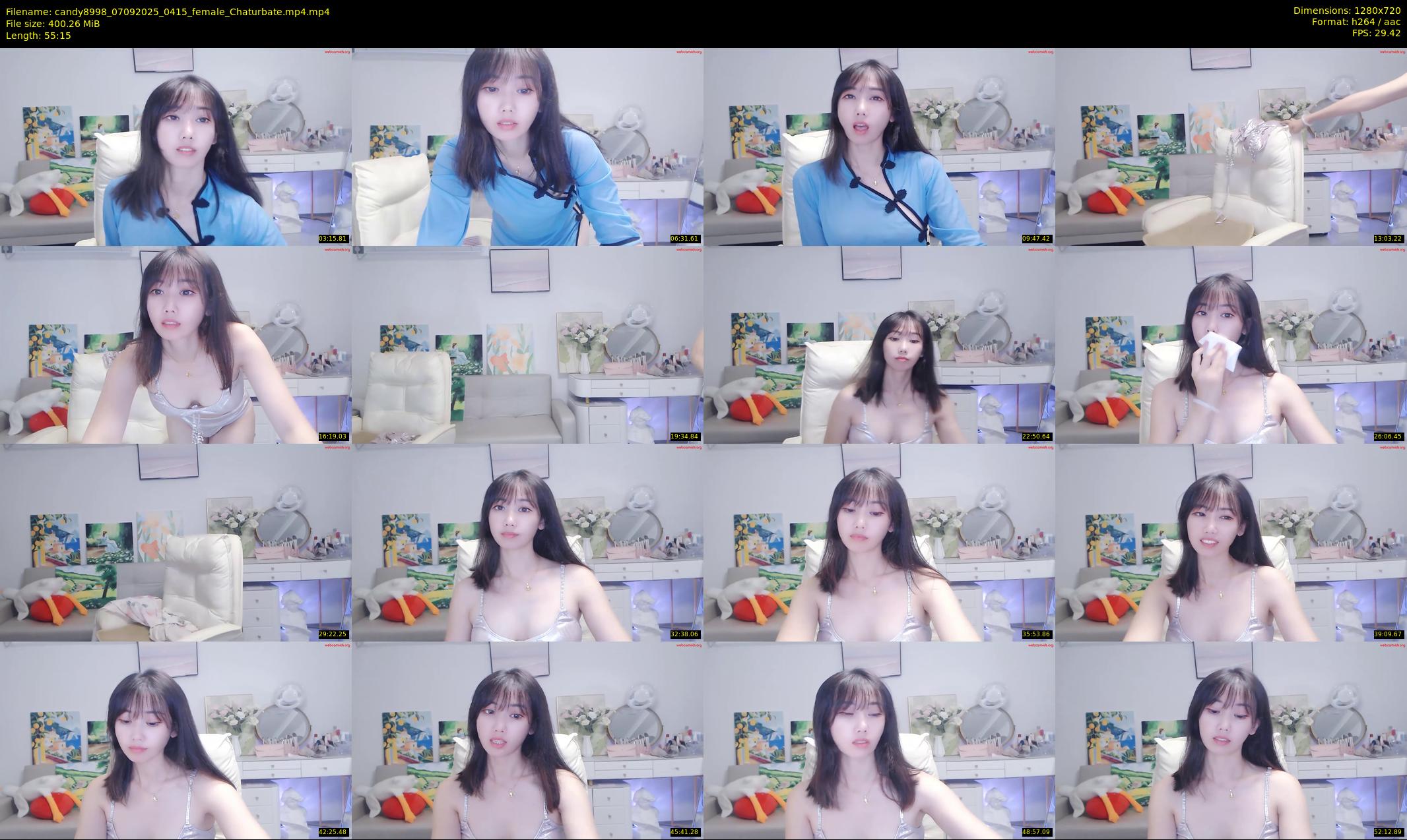 candy8998 — 56 minute Chaturbate female cam show recording, 720p, Sep 7, 2025