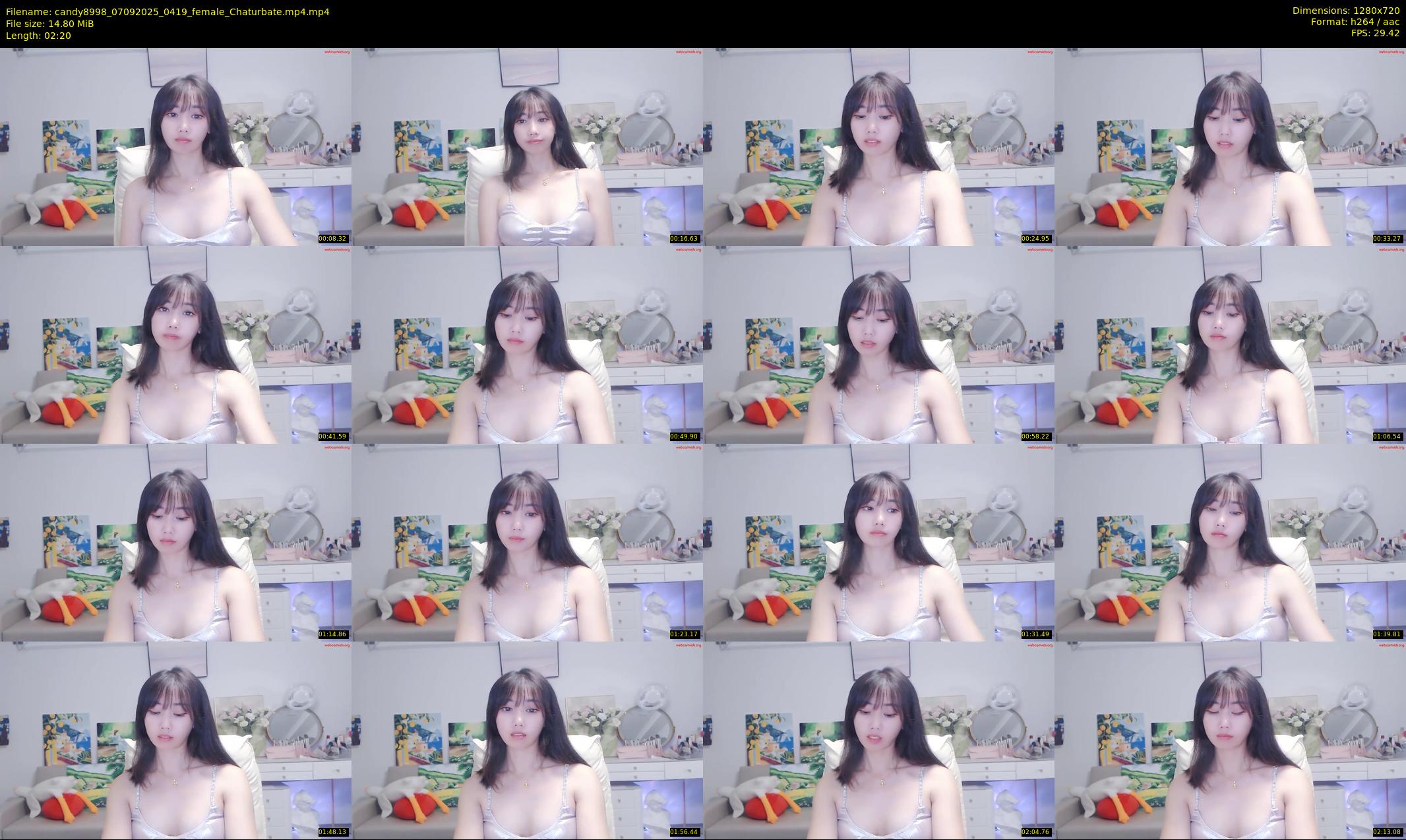 candy8998 — 3 minute Chaturbate female cam show recording, 720p, Sep 7, 2025