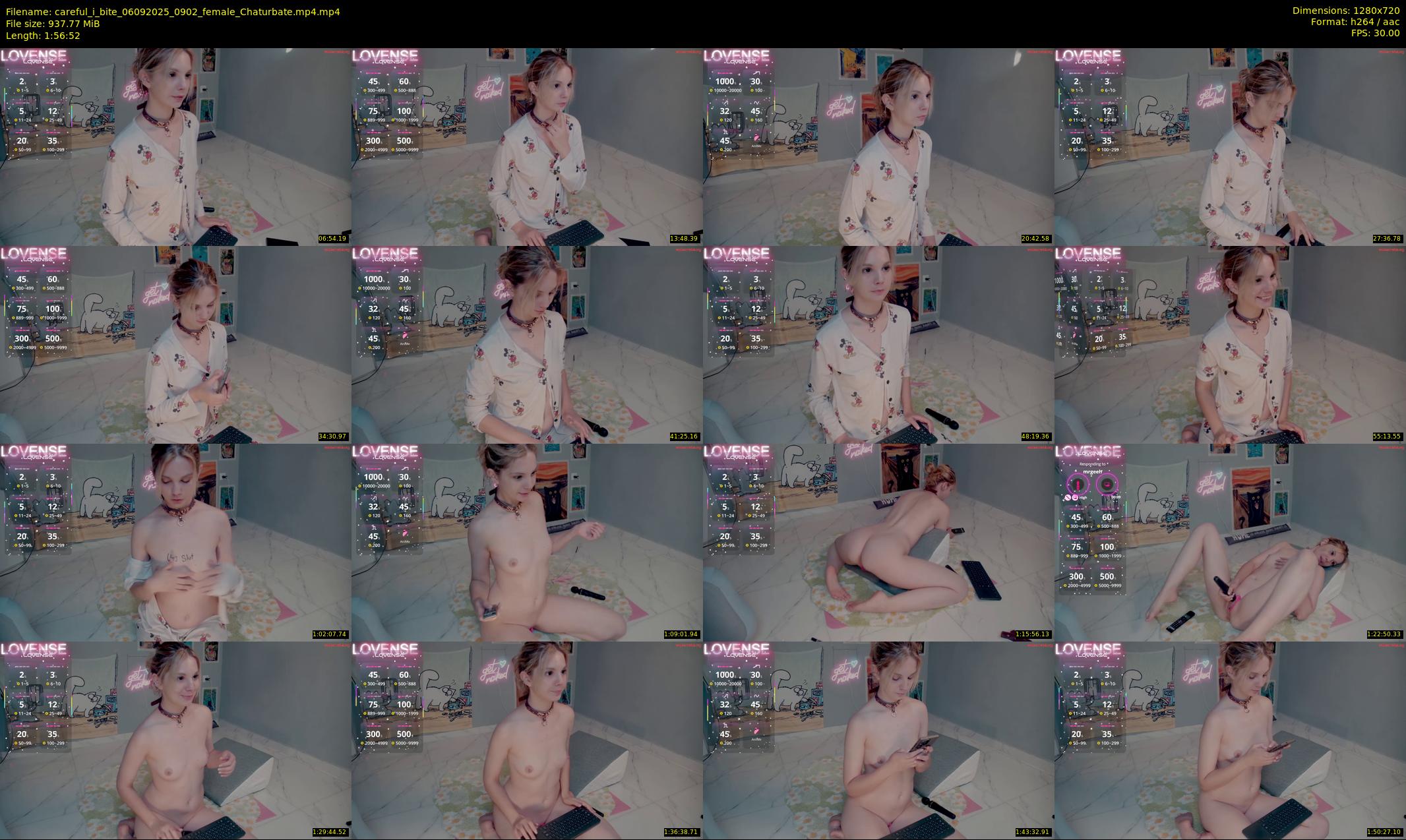 careful_i_bite — 117 minute Chaturbate female cam show recording, 720p, Sep 6, 2025
