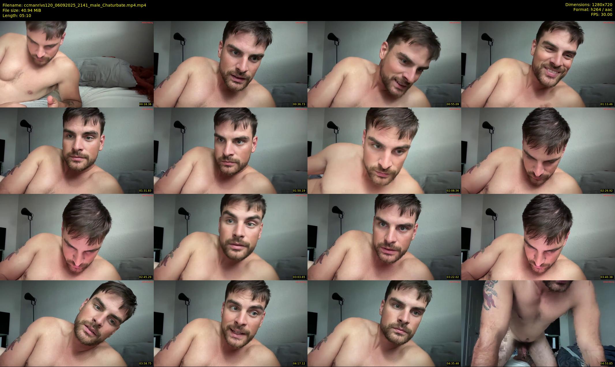 ccmanrivs120 — 6 minute Chaturbate male cam show recording, 720p, Sep 6, 2025
