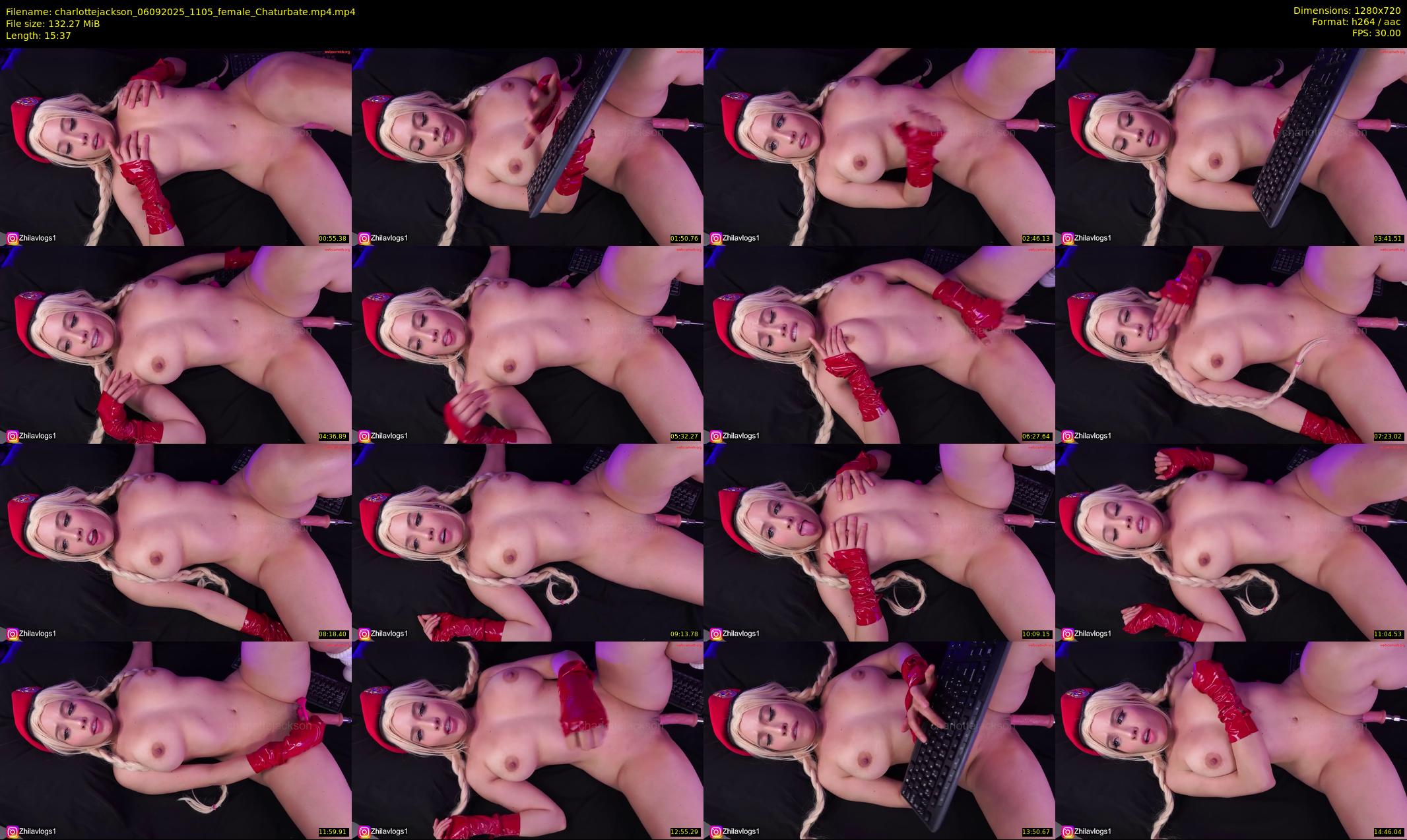 charlottejackson — 16 minute Chaturbate female cam show recording, 720p, Sep 6, 2025